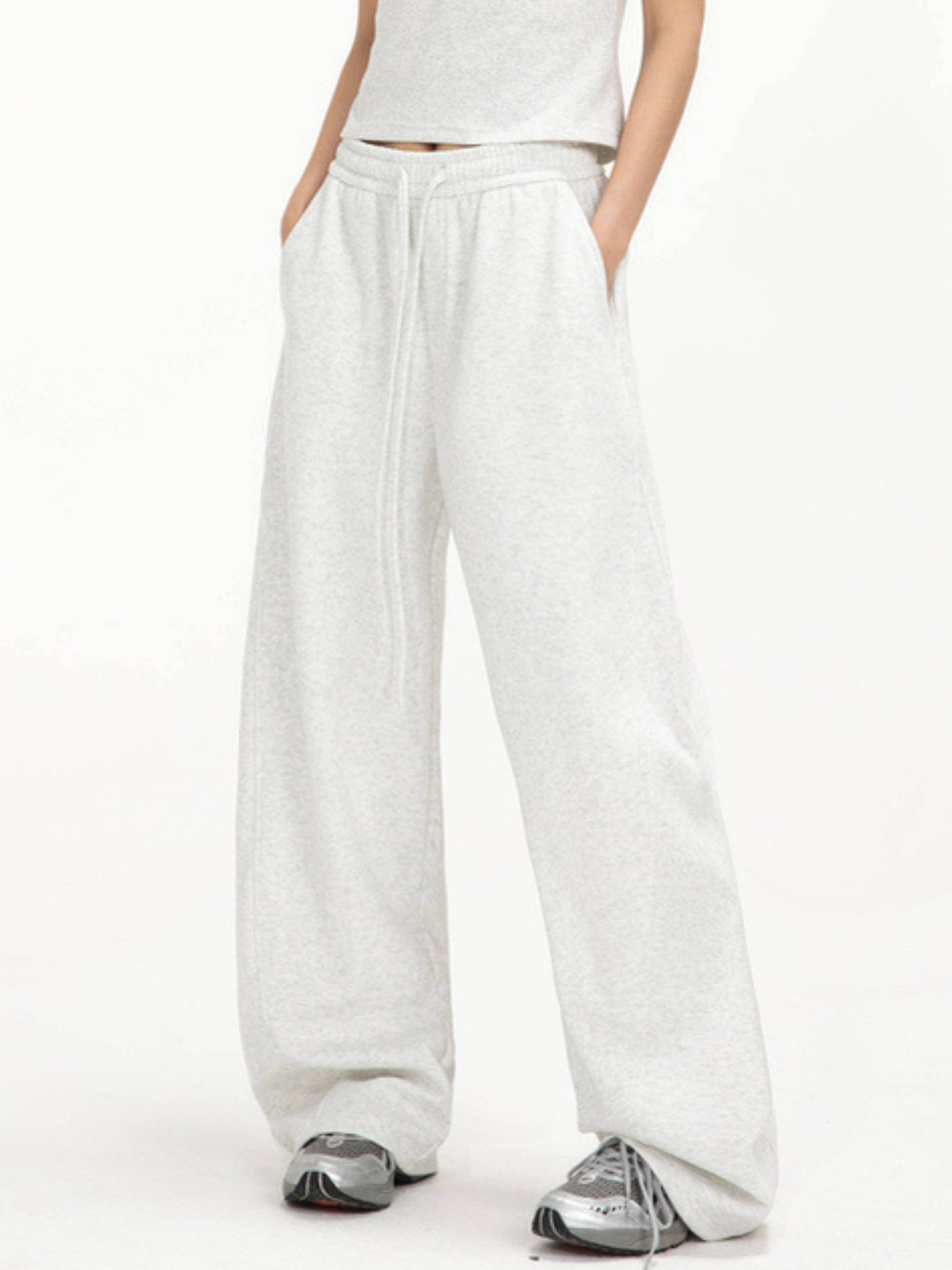 Peakstream - Women's Solid Drape Straight-Leg Sweatpants