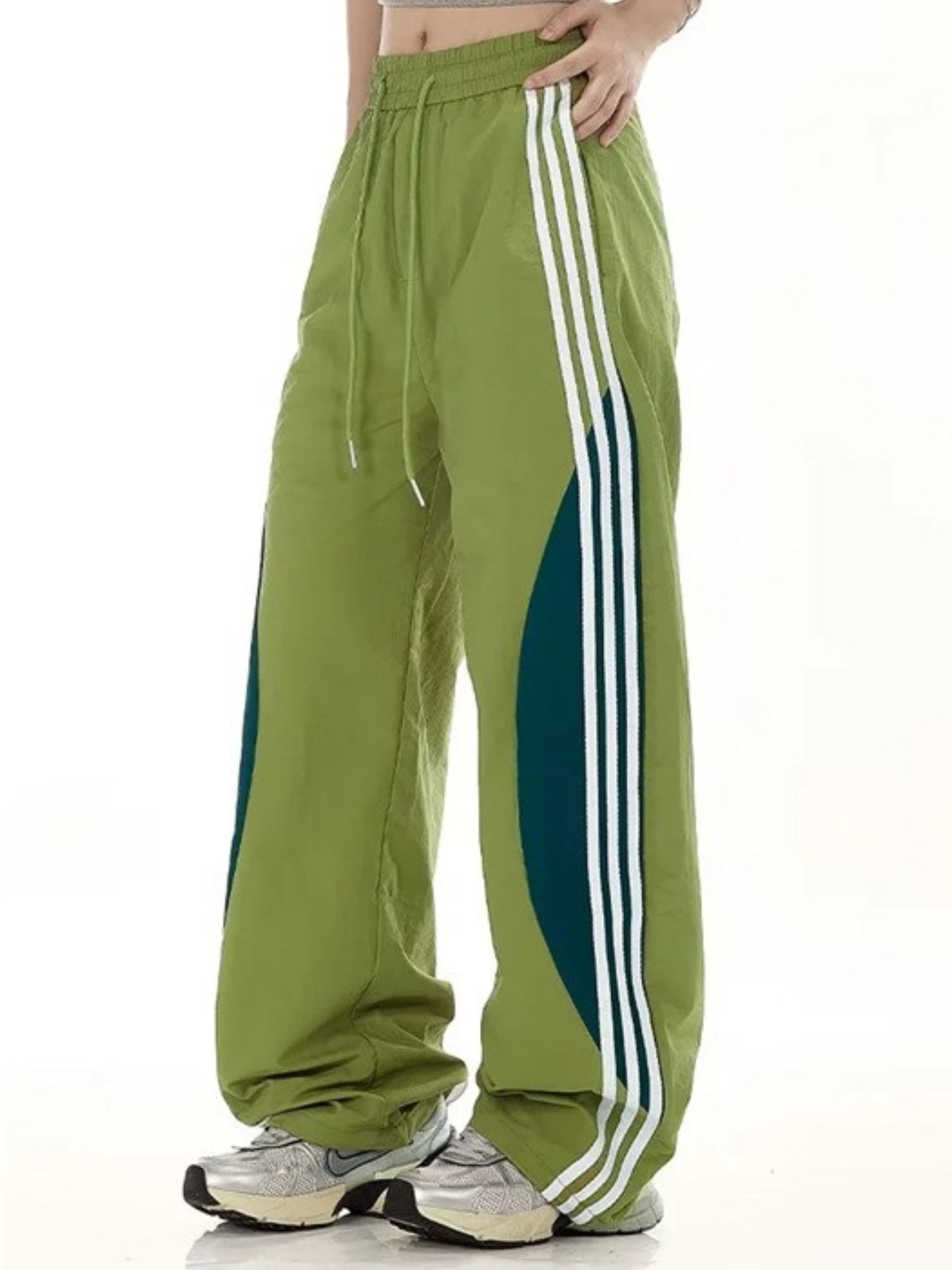 ThornMark - Women‘s Color-Block Side Stripe Sweatpants