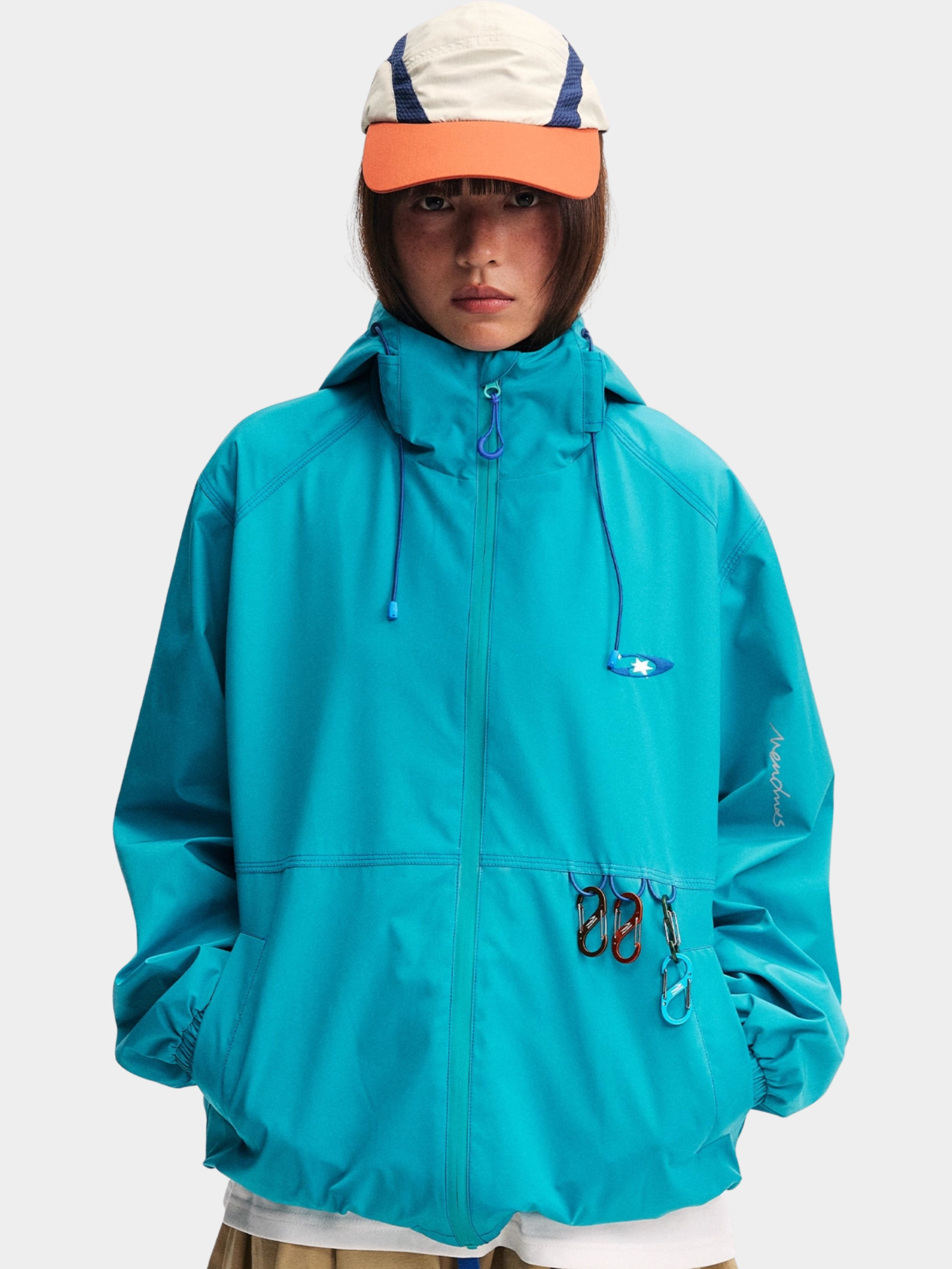 EchoDeck - Teflon® Triple-Defense Colorblock Drawstring Jacket
