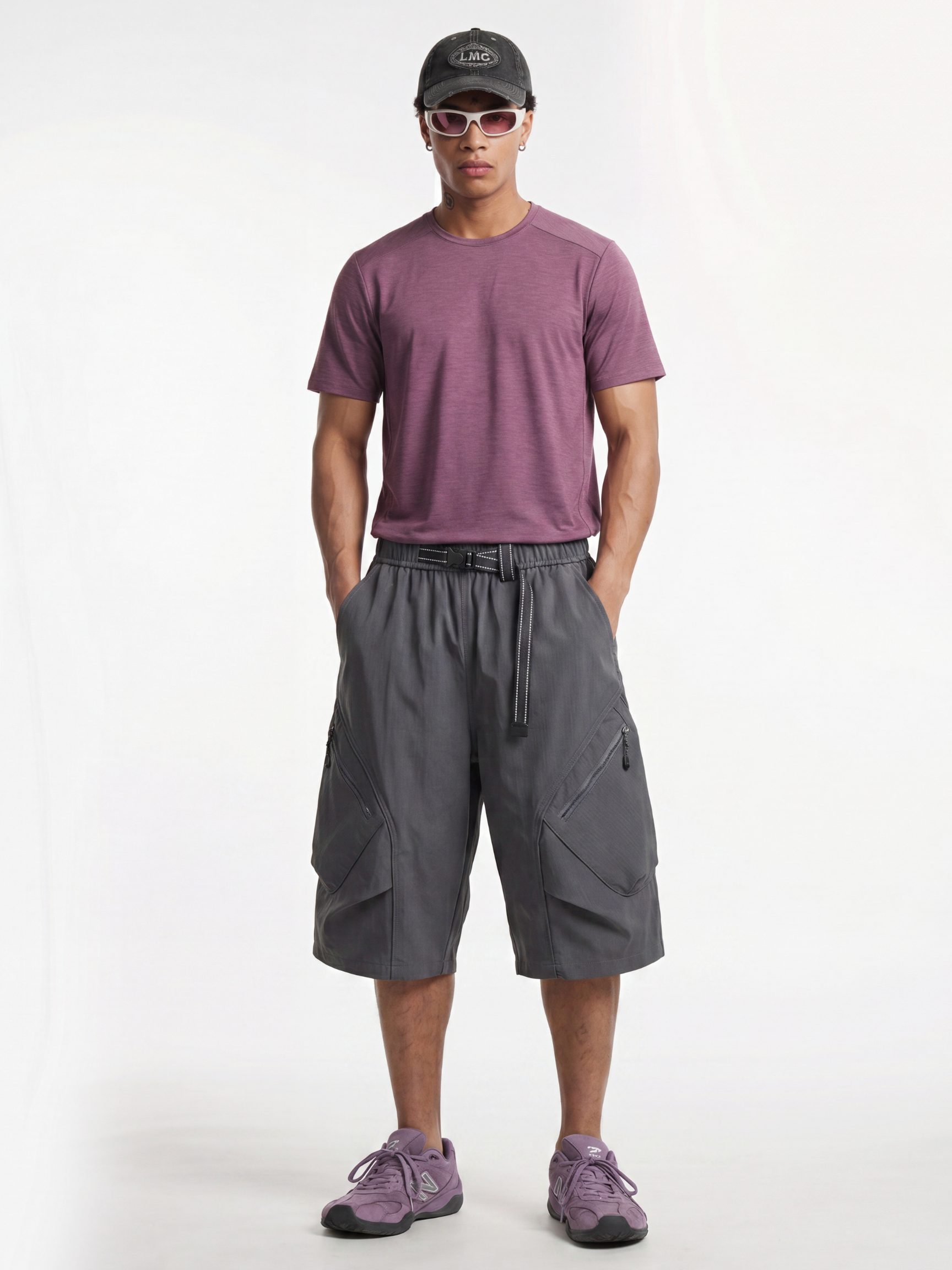 CamoDrift - Unisex UPF 50+ Water-Repellent Camo Wide-Leg Utility Pants