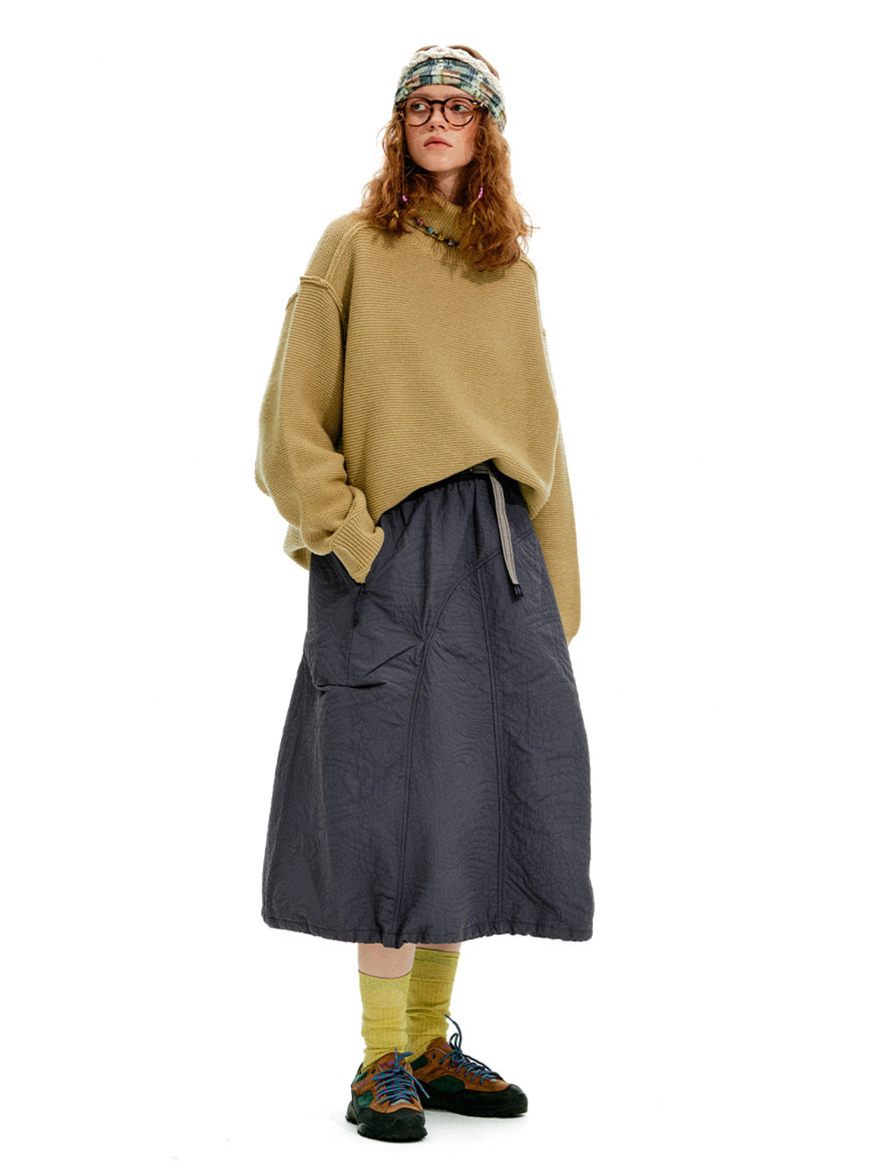 Emberflare - Women's Quilted Insulated Midi Skirt