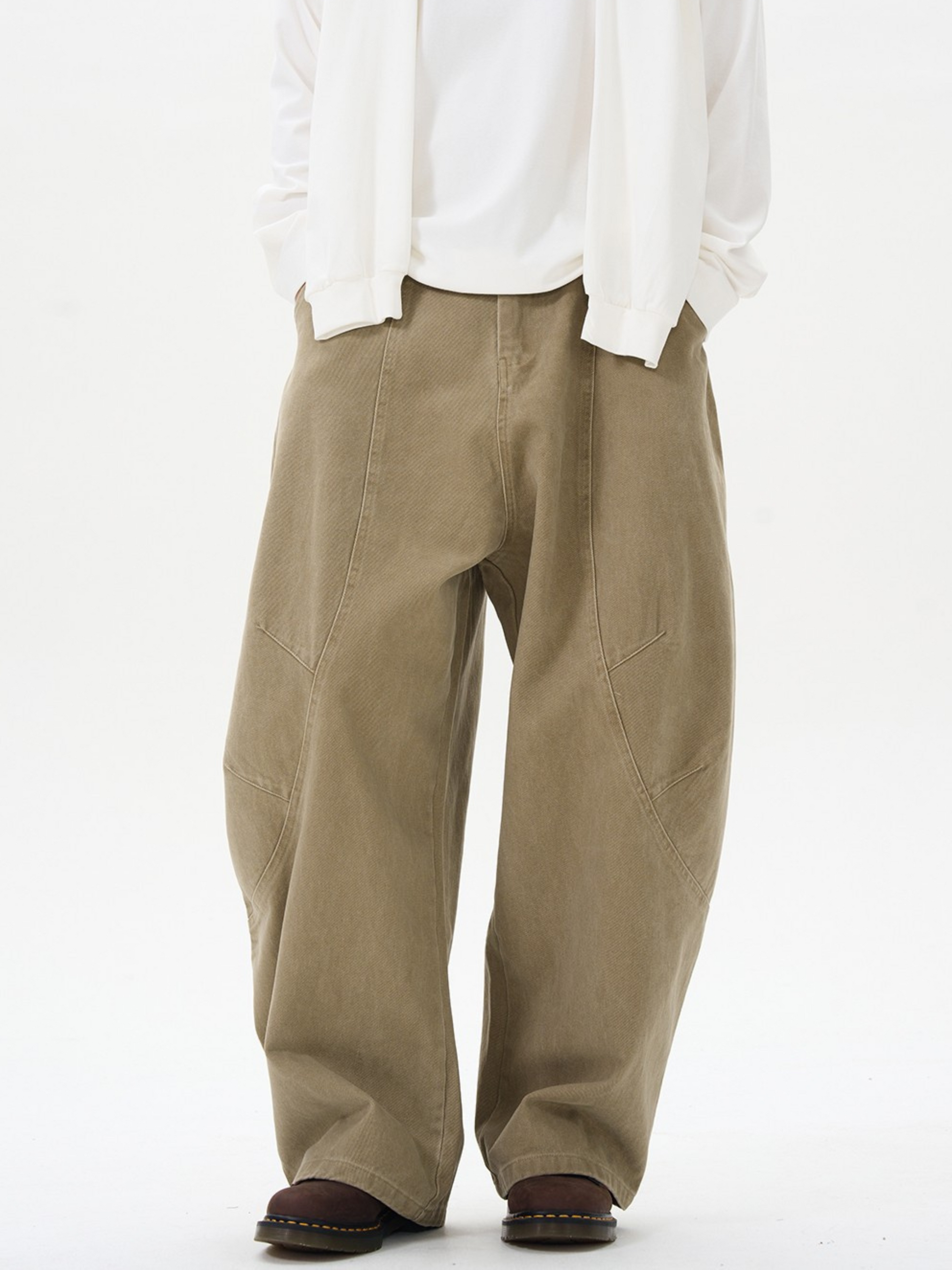 EagleSet - Unisex Loose-Fit Curved-Cut Utility Pants GONGGAR SPORTS