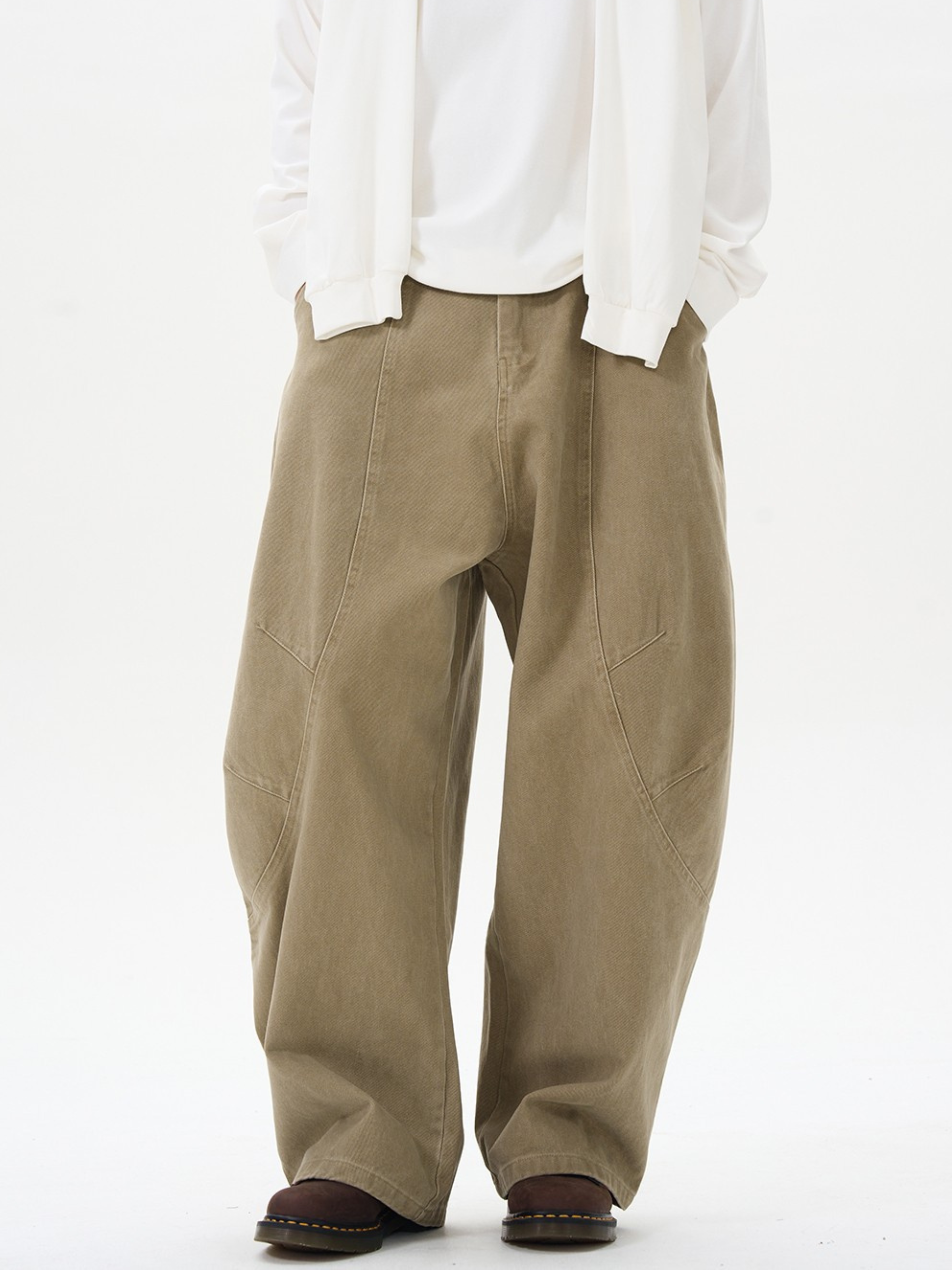 EagleSet - Unisex Loose-Fit Curved-Cut Utility Pants GONGGAR SPORTS