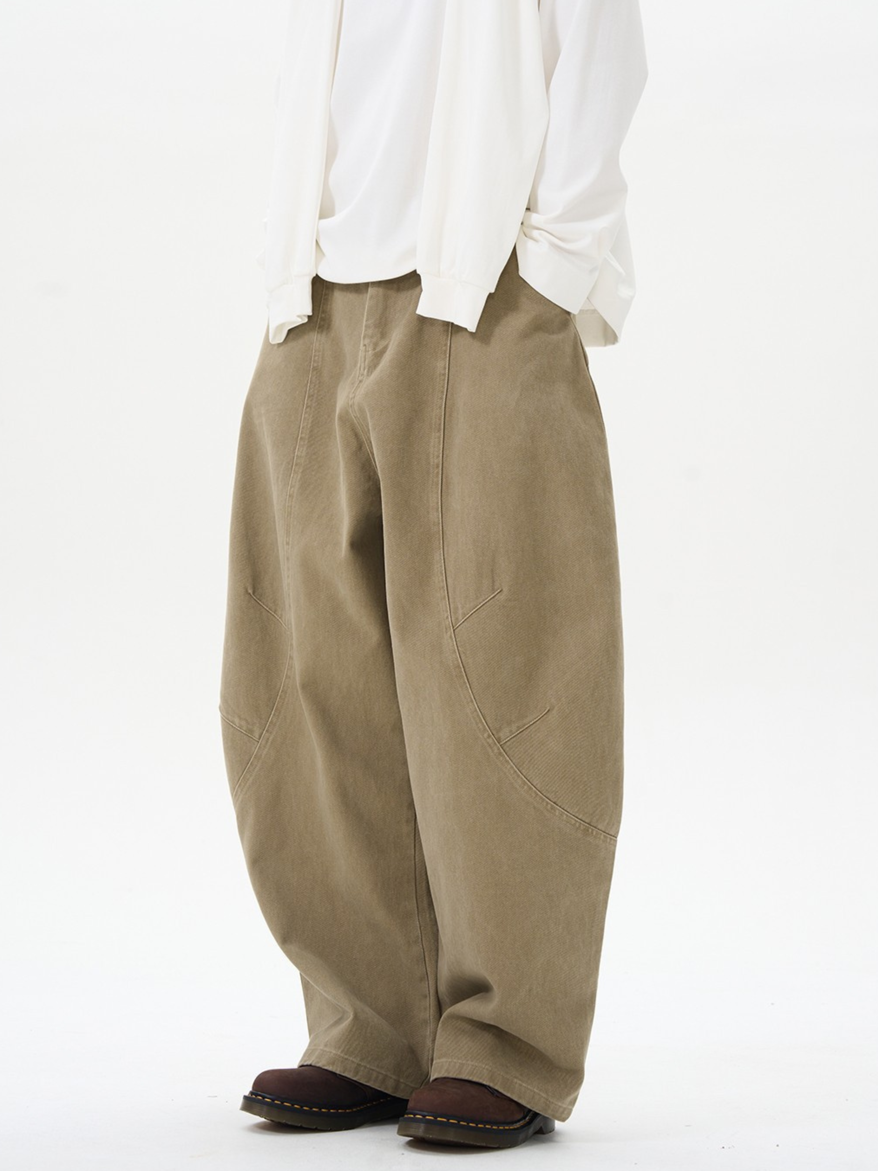 EagleSet - Unisex Loose-Fit Curved-Cut Utility Pants GONGGAR SPORTS