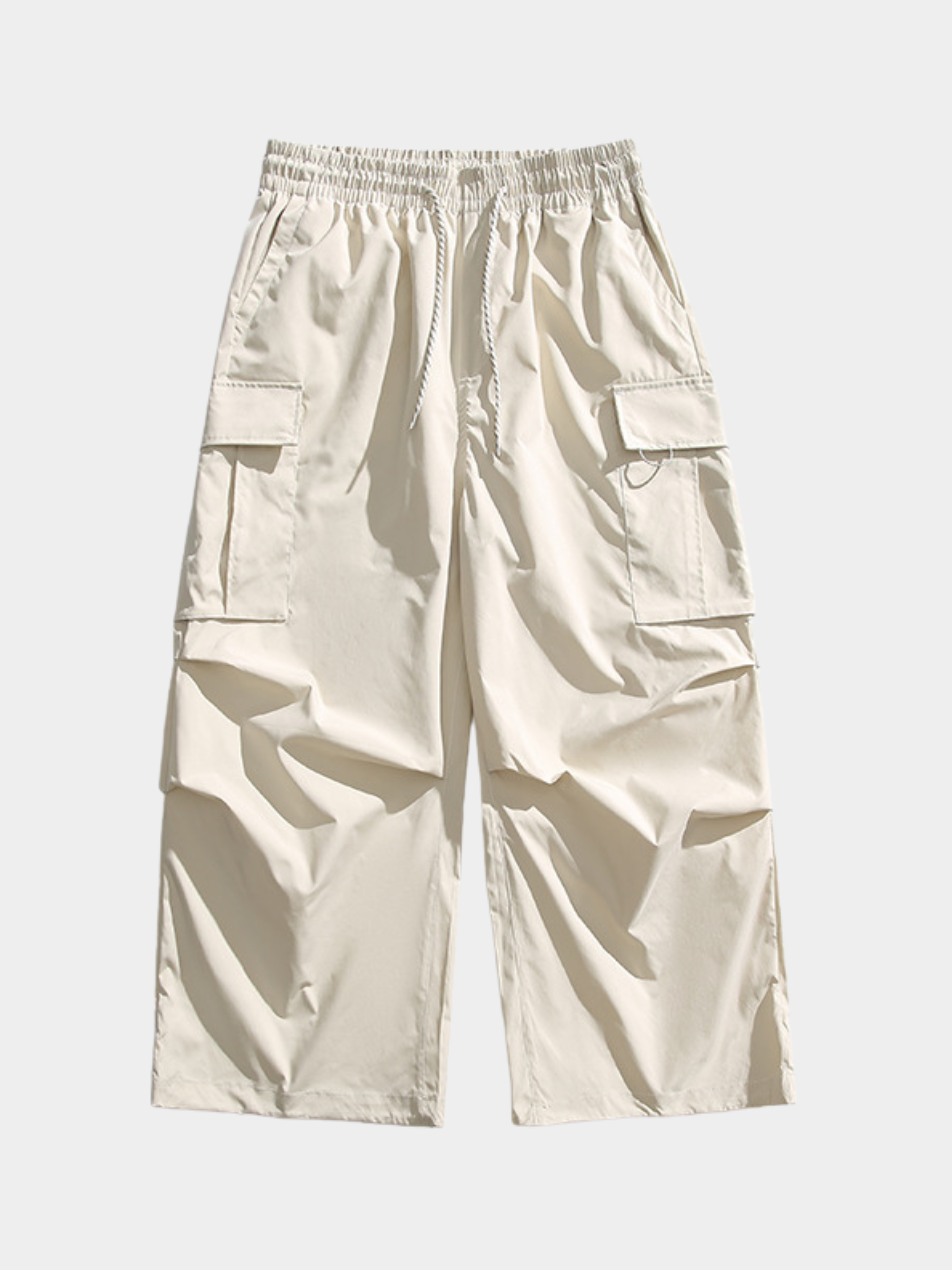EagleScope - Unisex Retro Utility Embroidered Cargo Pants with Adjustable Hem GONGGAR SPORTS