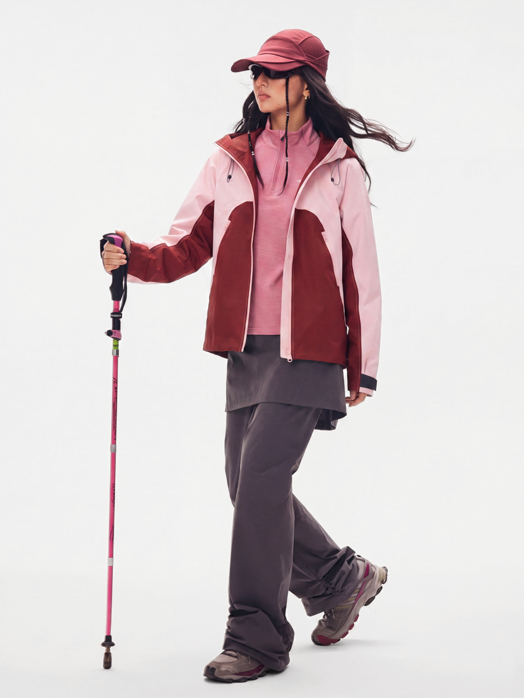PeakFold - Women's Waterproof Windproof Hiking Jacket