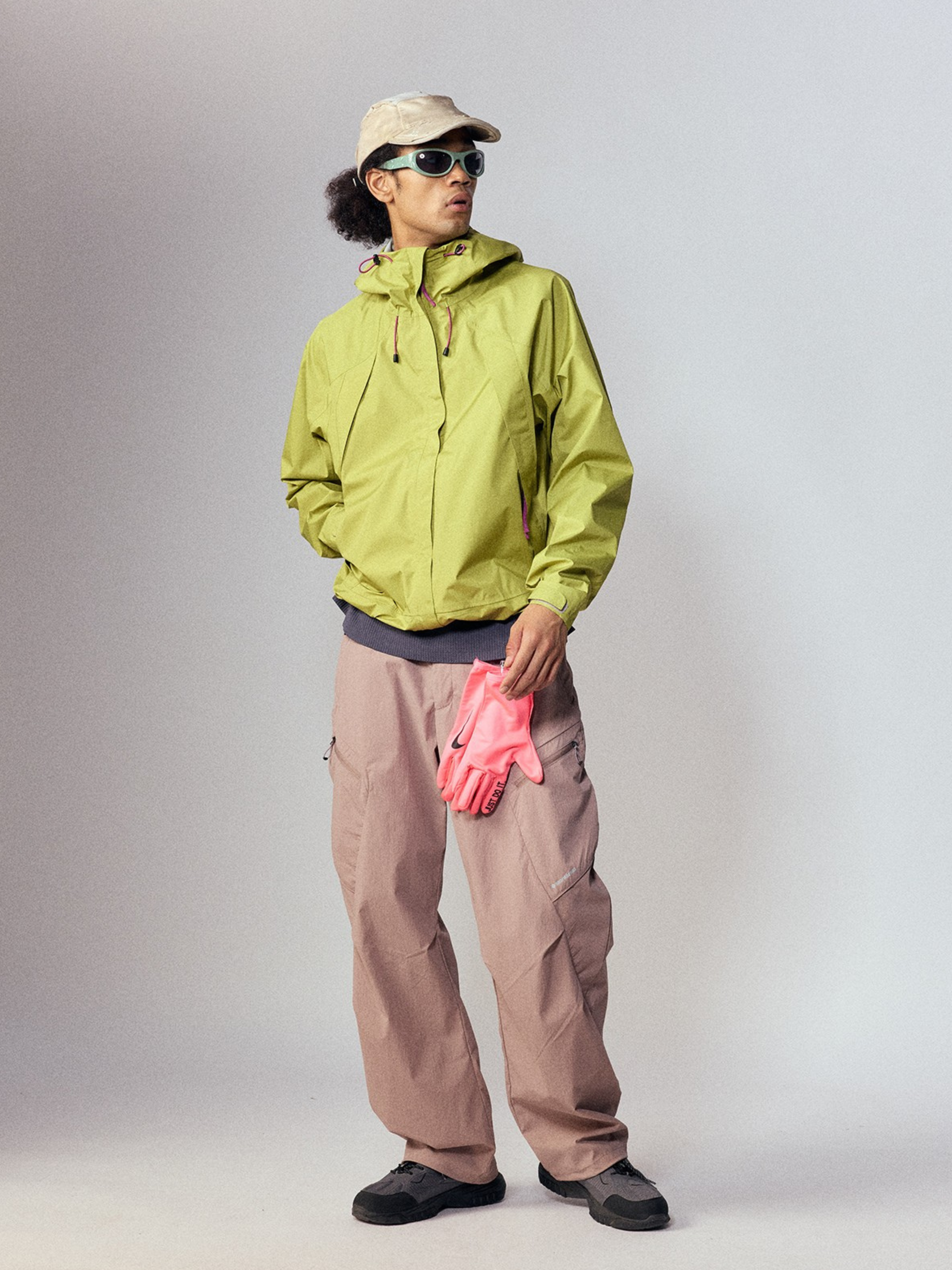 CampCooler - Men's Hooded Outdoor Shell Jacket