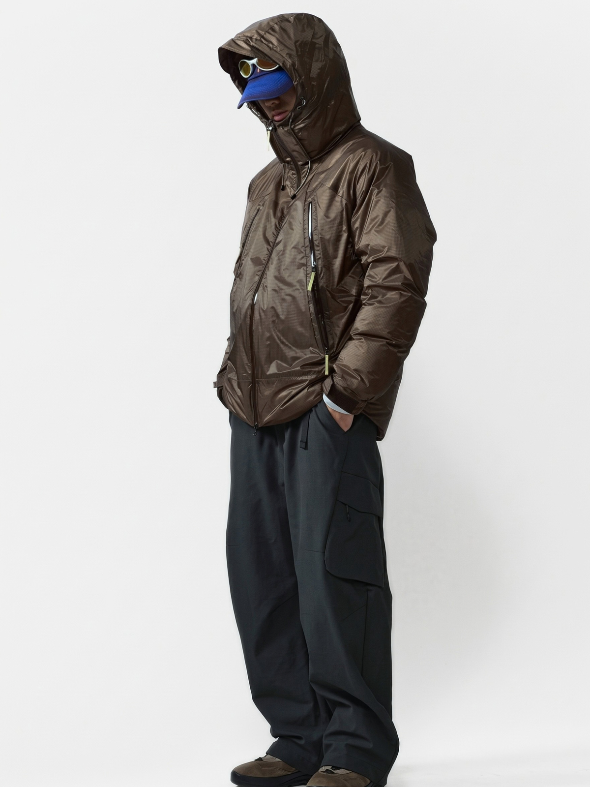 Dawntrail - 90% White Duck Down Hooded Insulated Jacket
