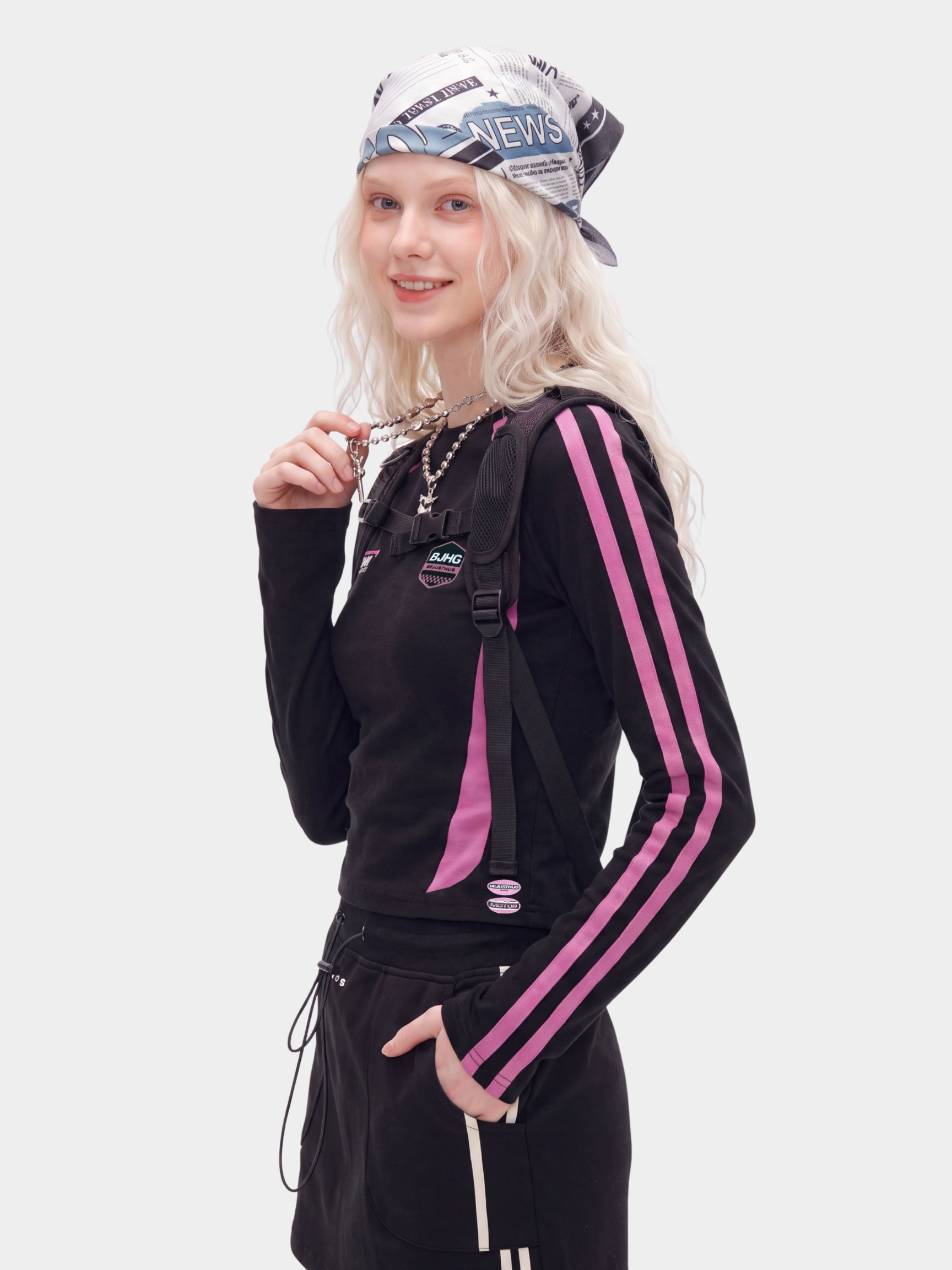 FernSoft - Women's Breathable Performance Graphic Long Sleeve Top