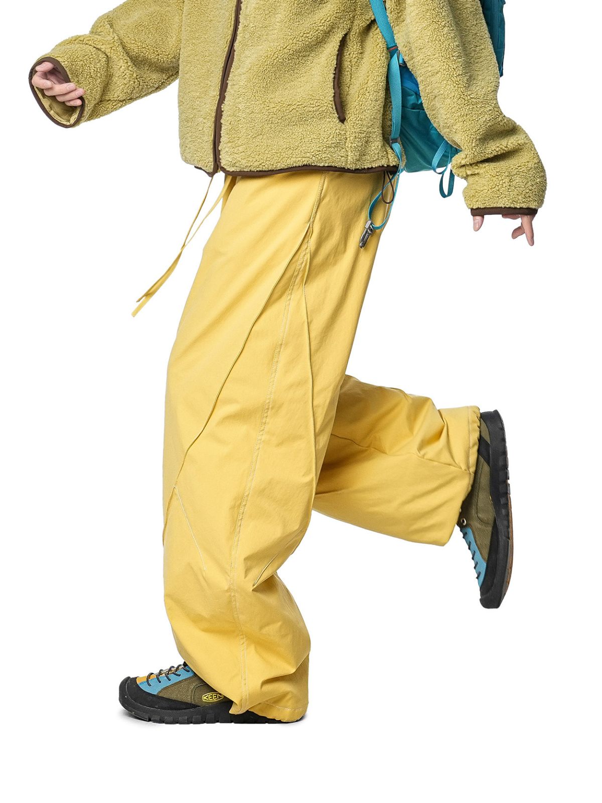 Cragstep - 90% Duck Down Deconstructed Straight-Leg Puffer Pants