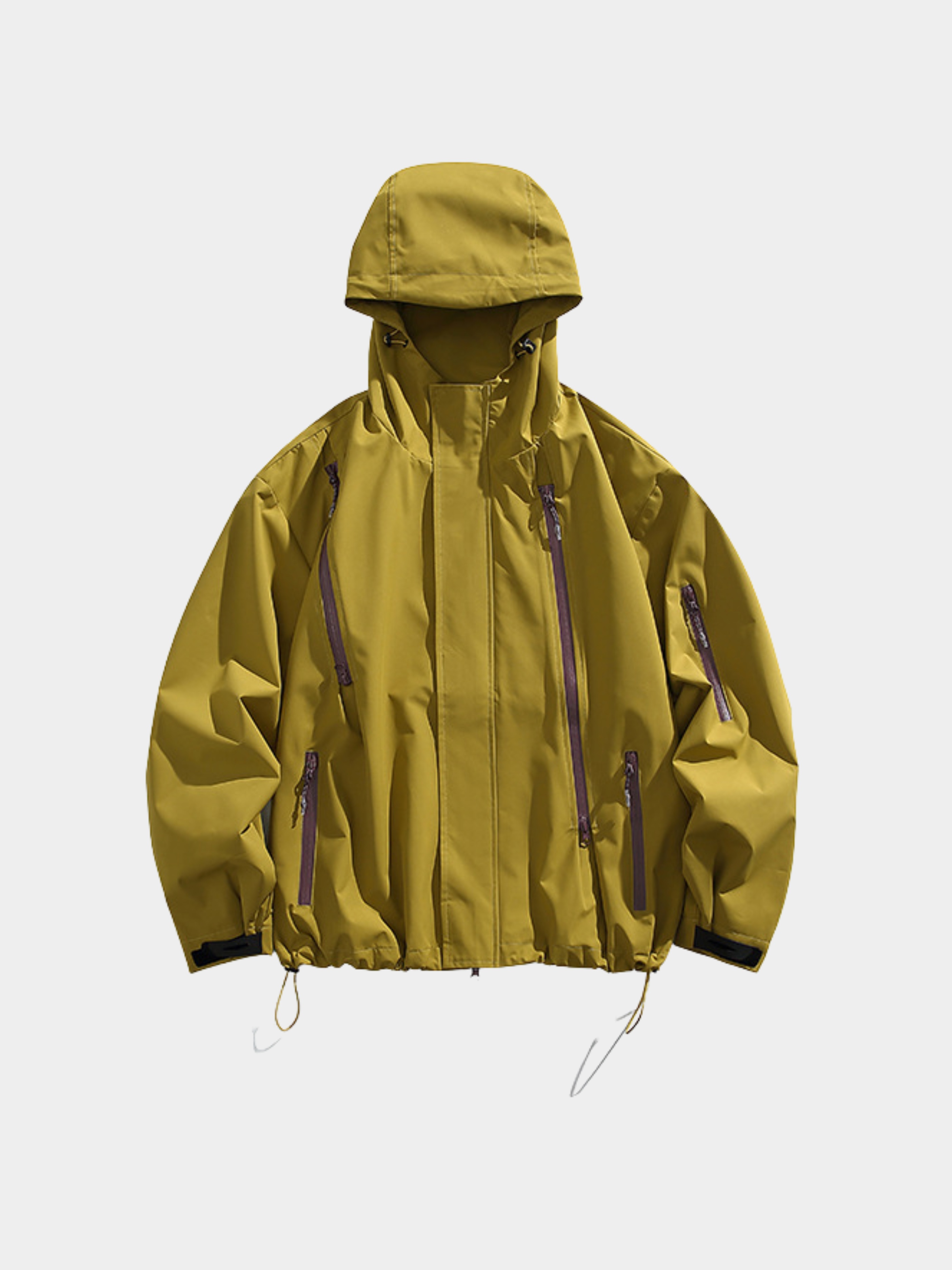 Nightpath - Unisex Water-Repellent Windproof Utility Shell Jacket