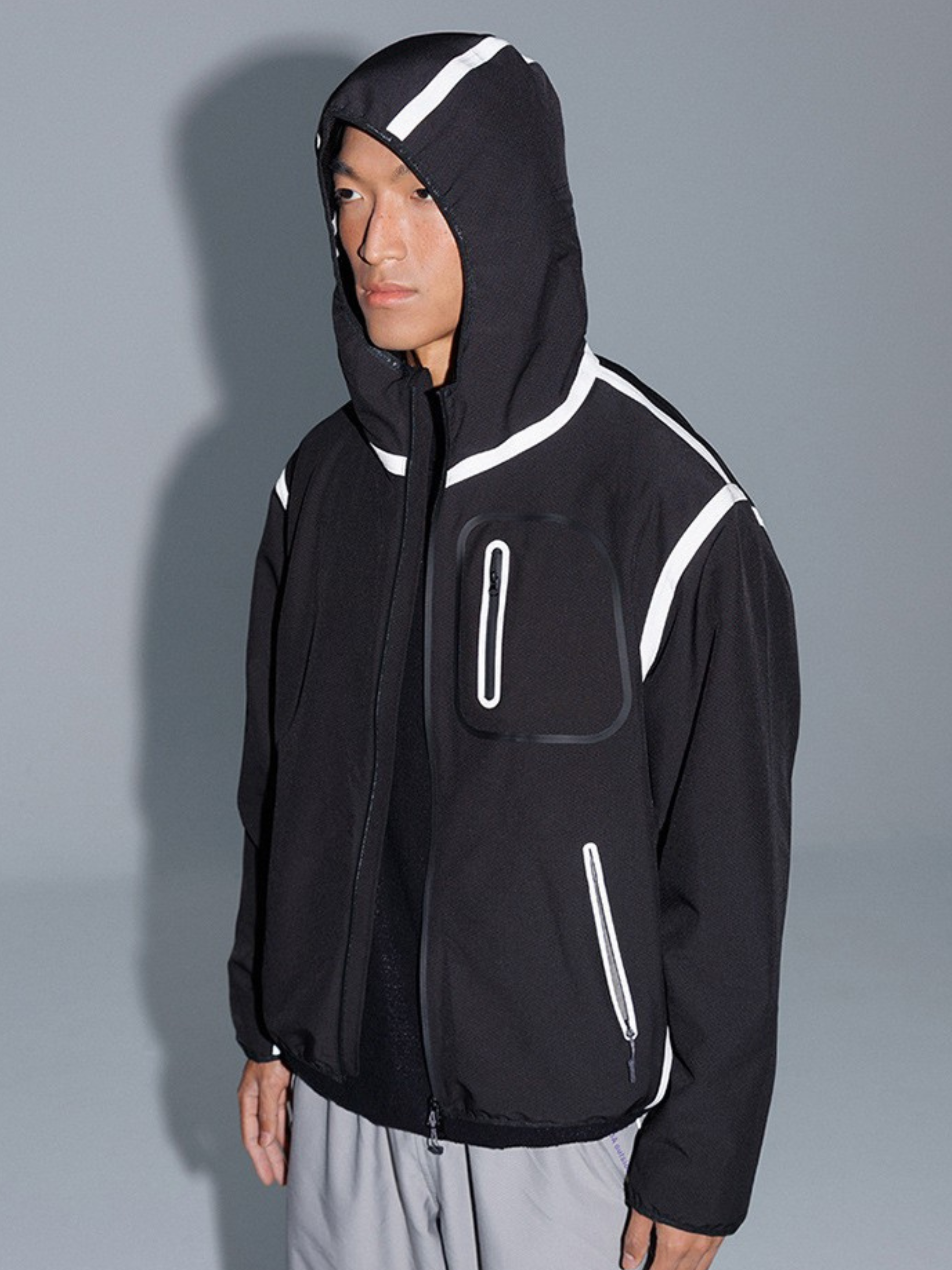 FrostSet - Unisex Lightweight Reflective Waterproof Windbreaker Jacket