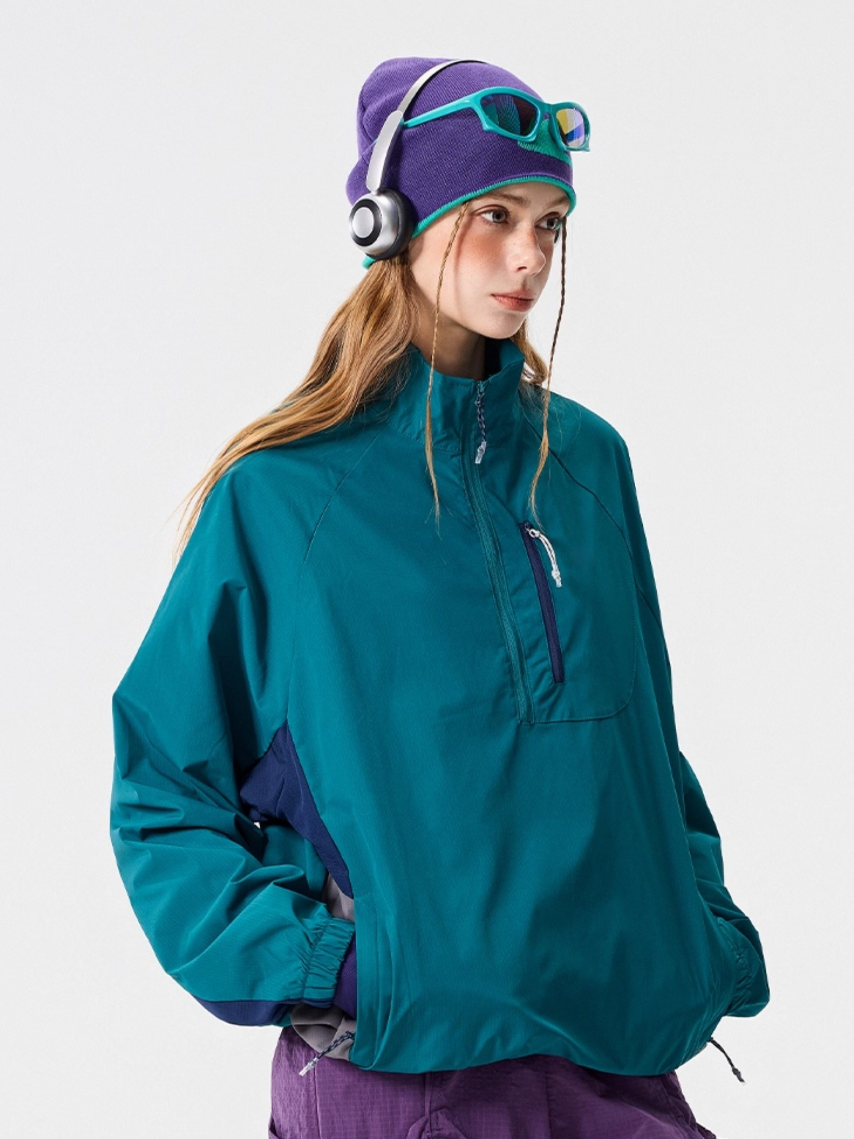 Glimmerfrost - Unisex Water-Repellent Stand Collar Jacket