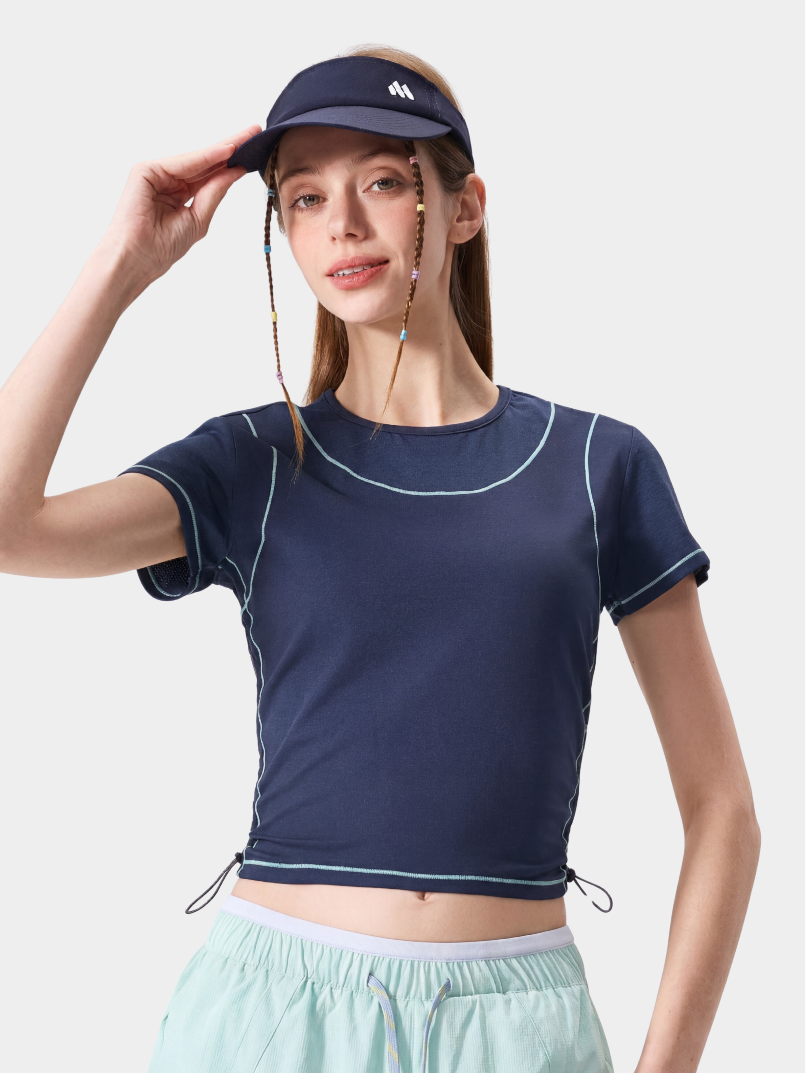 Spark - Women's UPF200+ Antibacterial Quick-Dry Cropped T-Shirt