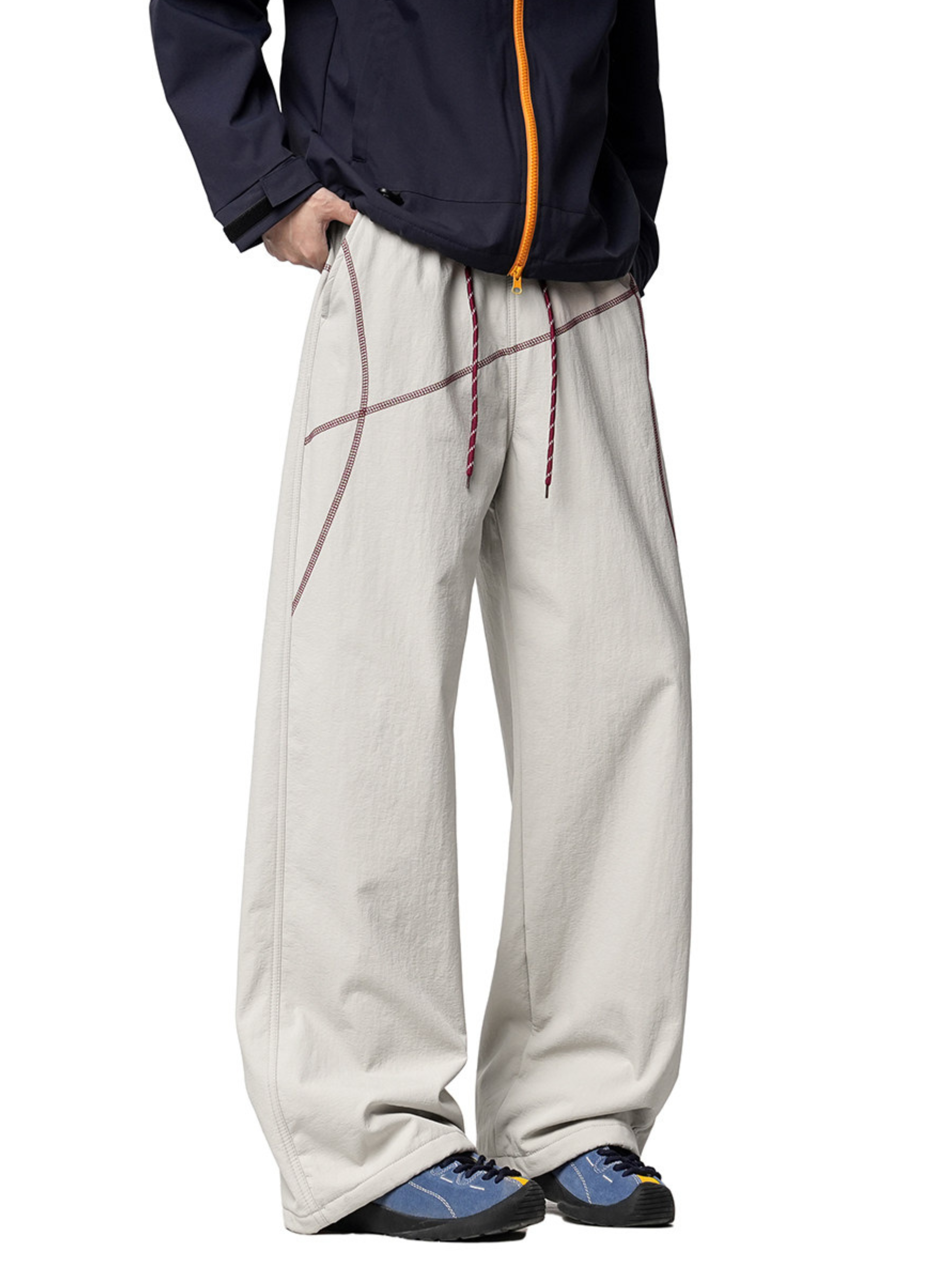 Thundergaze - Unisex Fleece-Lined Thickened Casual Pants
