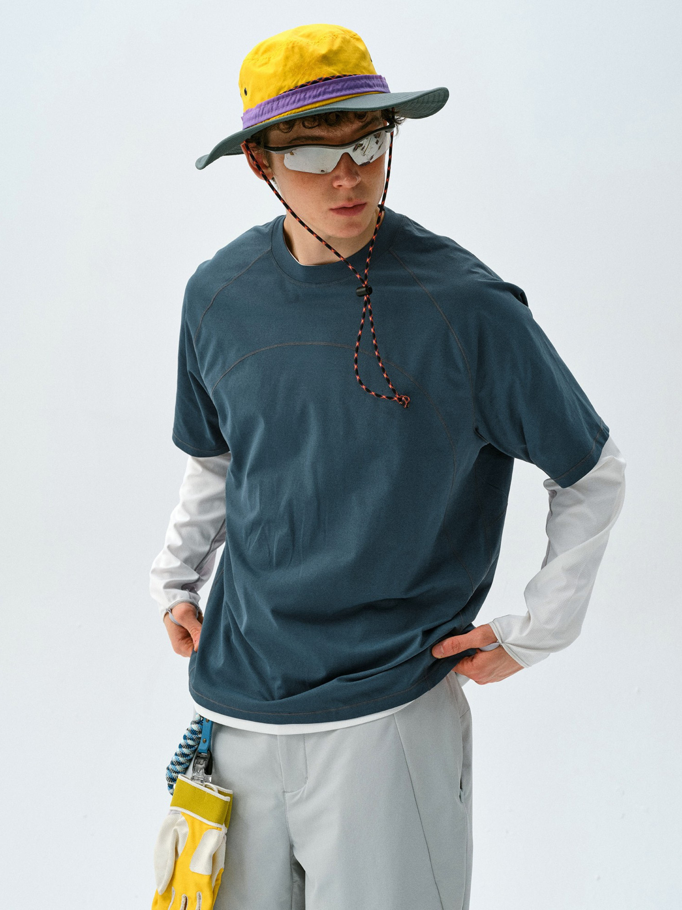 Emberreach - UPF50+ Moisture-Wicking Antibacterial Crewneck T-Shirt