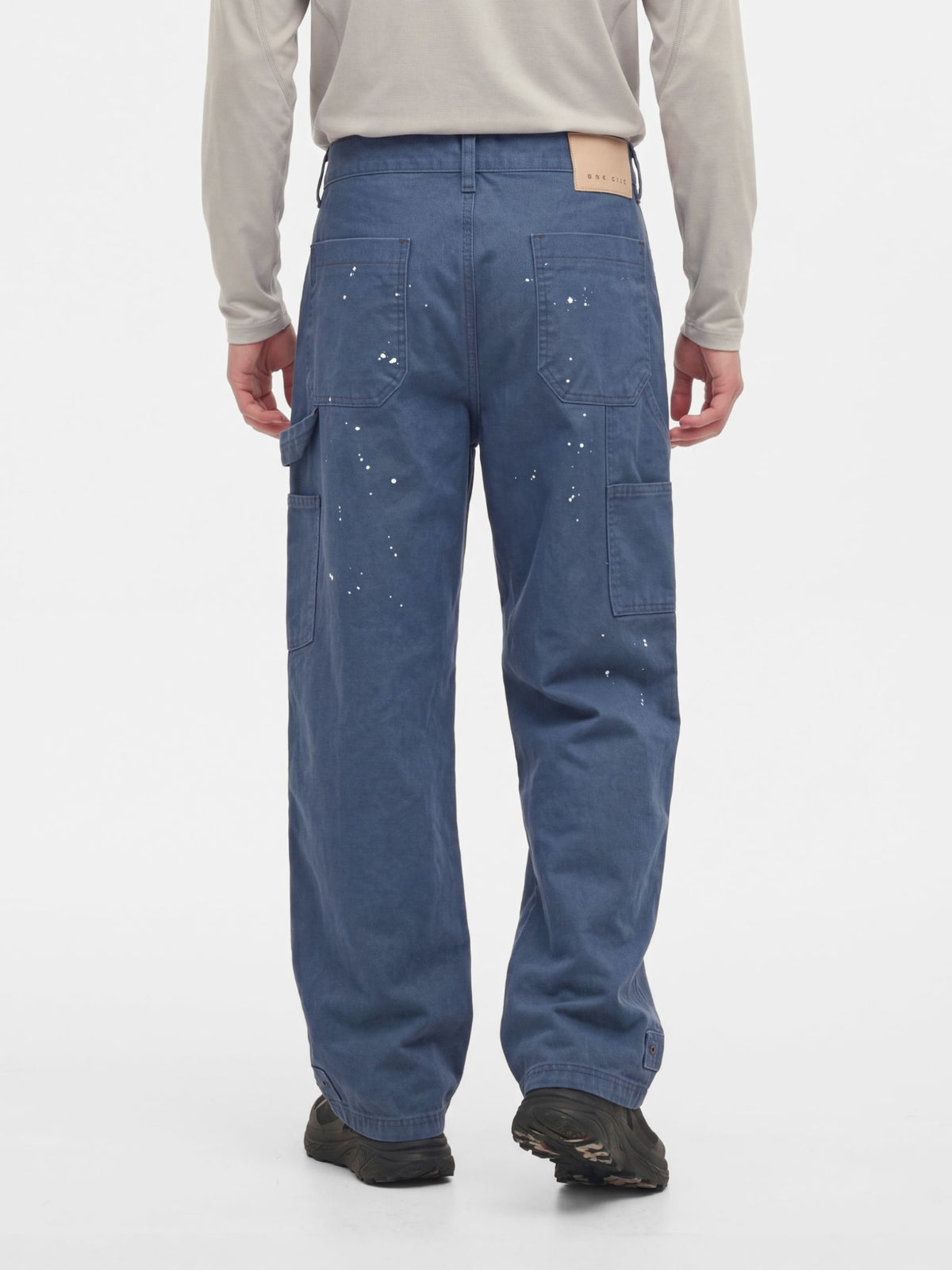 TrailDrift - Hand-Splattered Cotton Cargo Pants