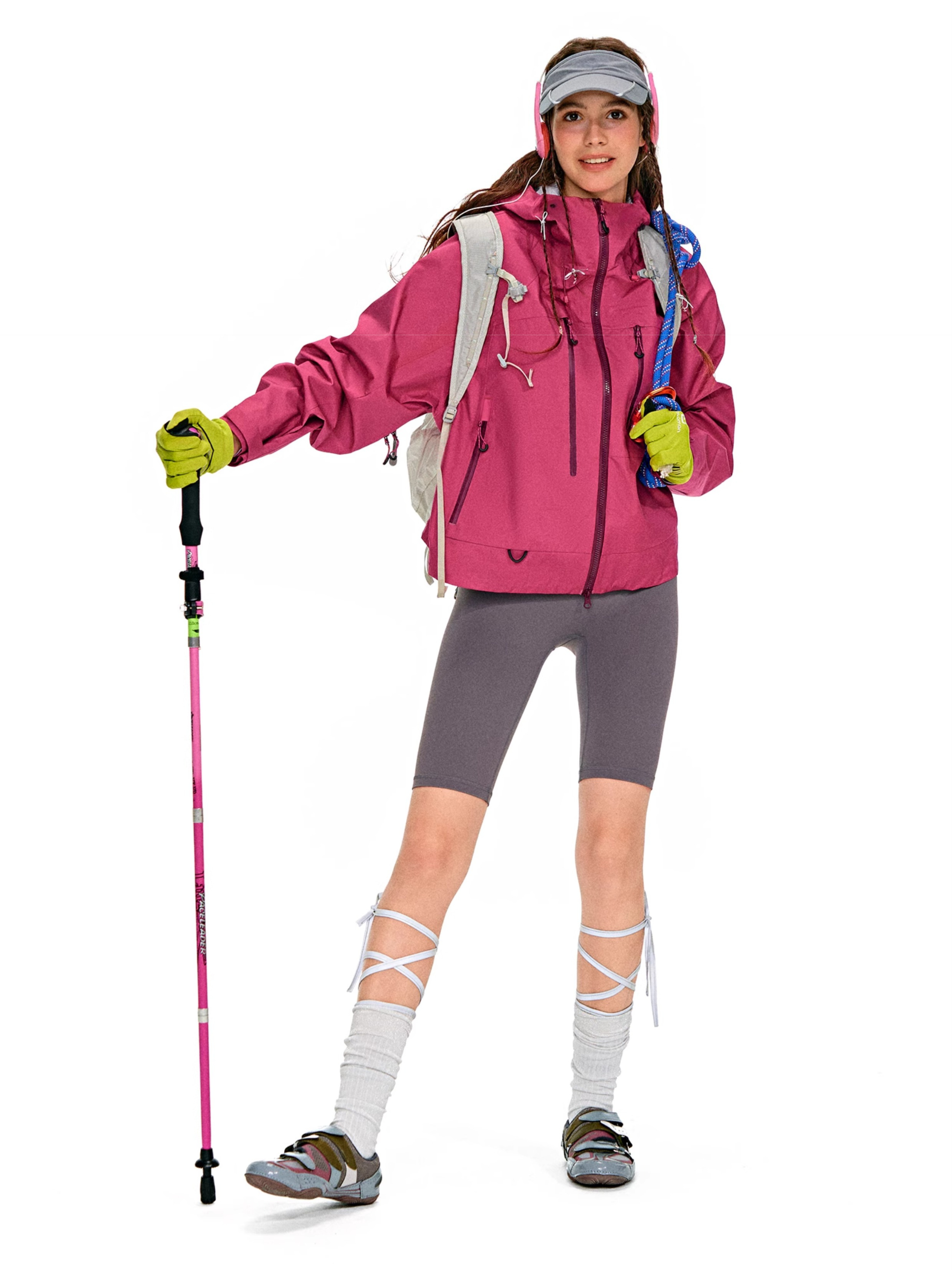 Icefall - Women's Windproof & Waterproof Hooded Short Jacket