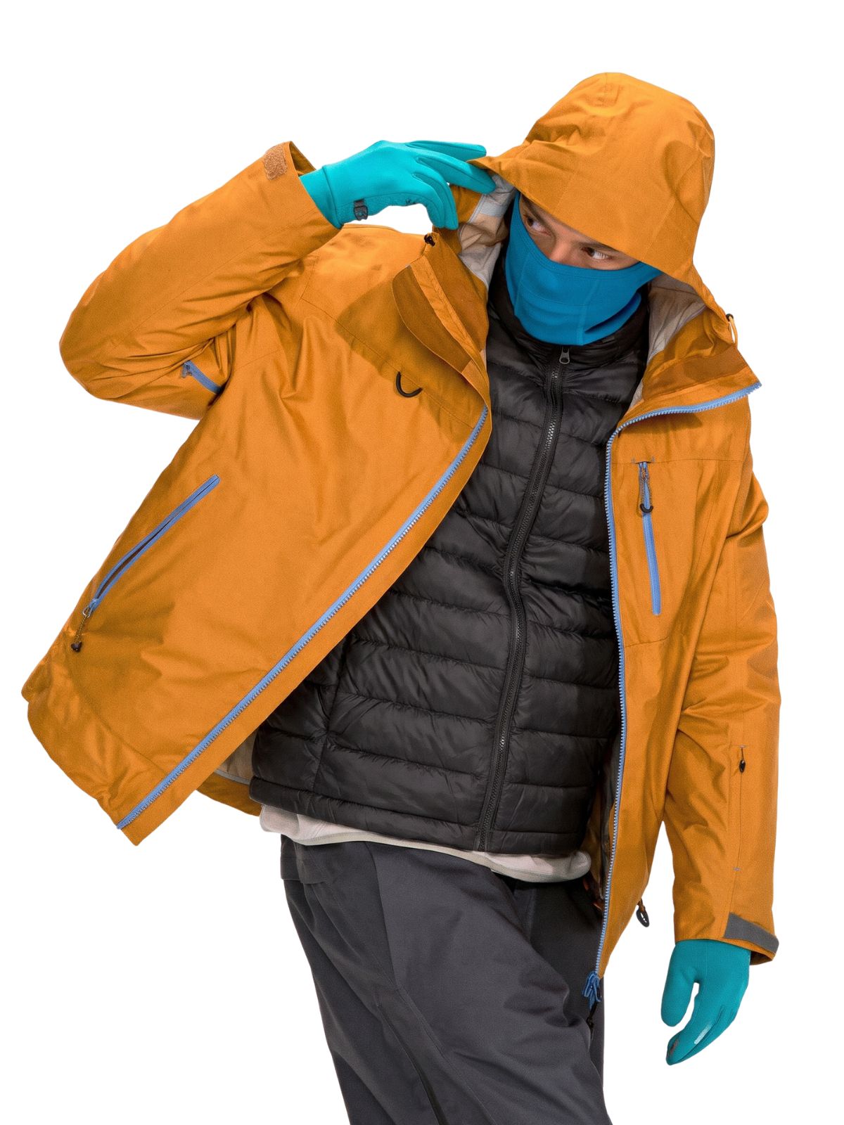 FernNest - Unisex 3-in-1 Waterproof Down Insulated Outdoor Jacket