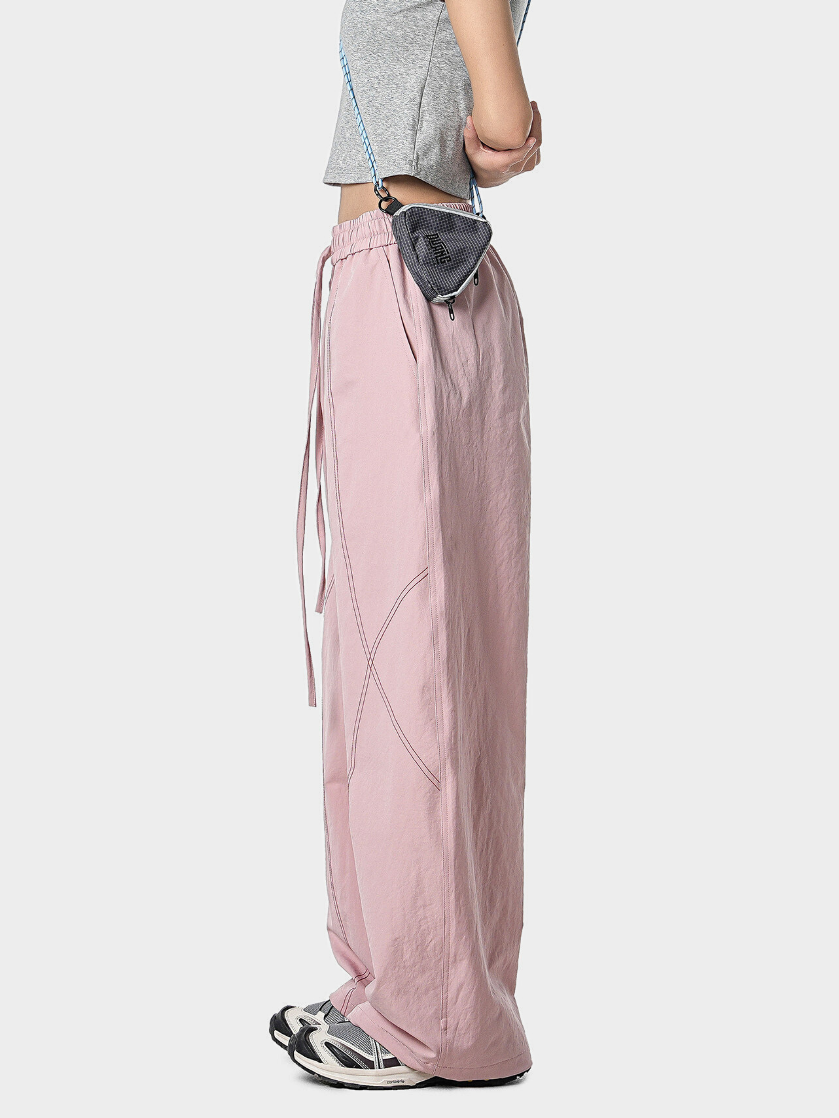 Stormrush - Unisex Contrast-Stitch Water-Repellent Paratrooper Pants