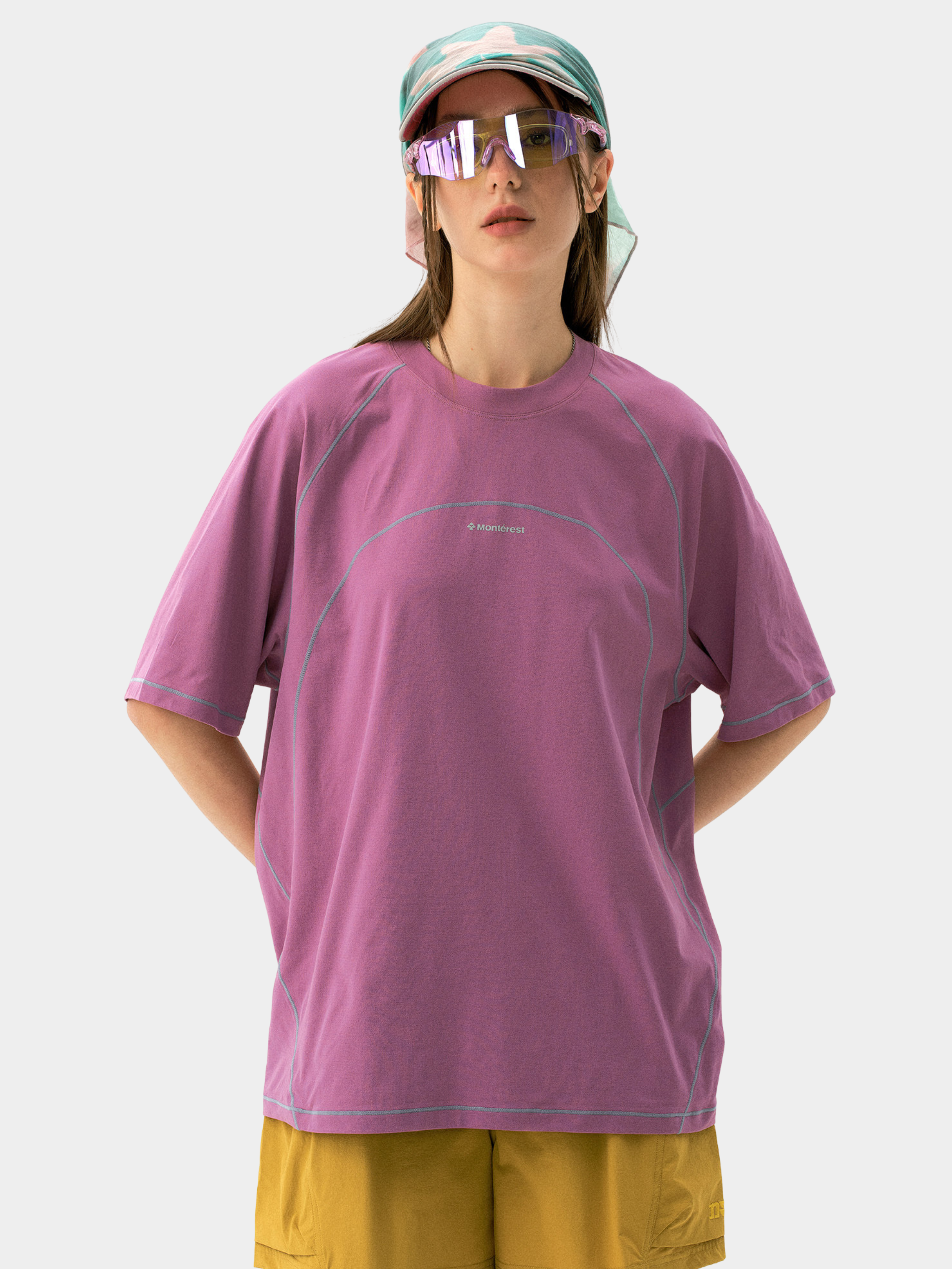 Emberreach - UPF50+ Moisture-Wicking Antibacterial Crewneck T-Shirt