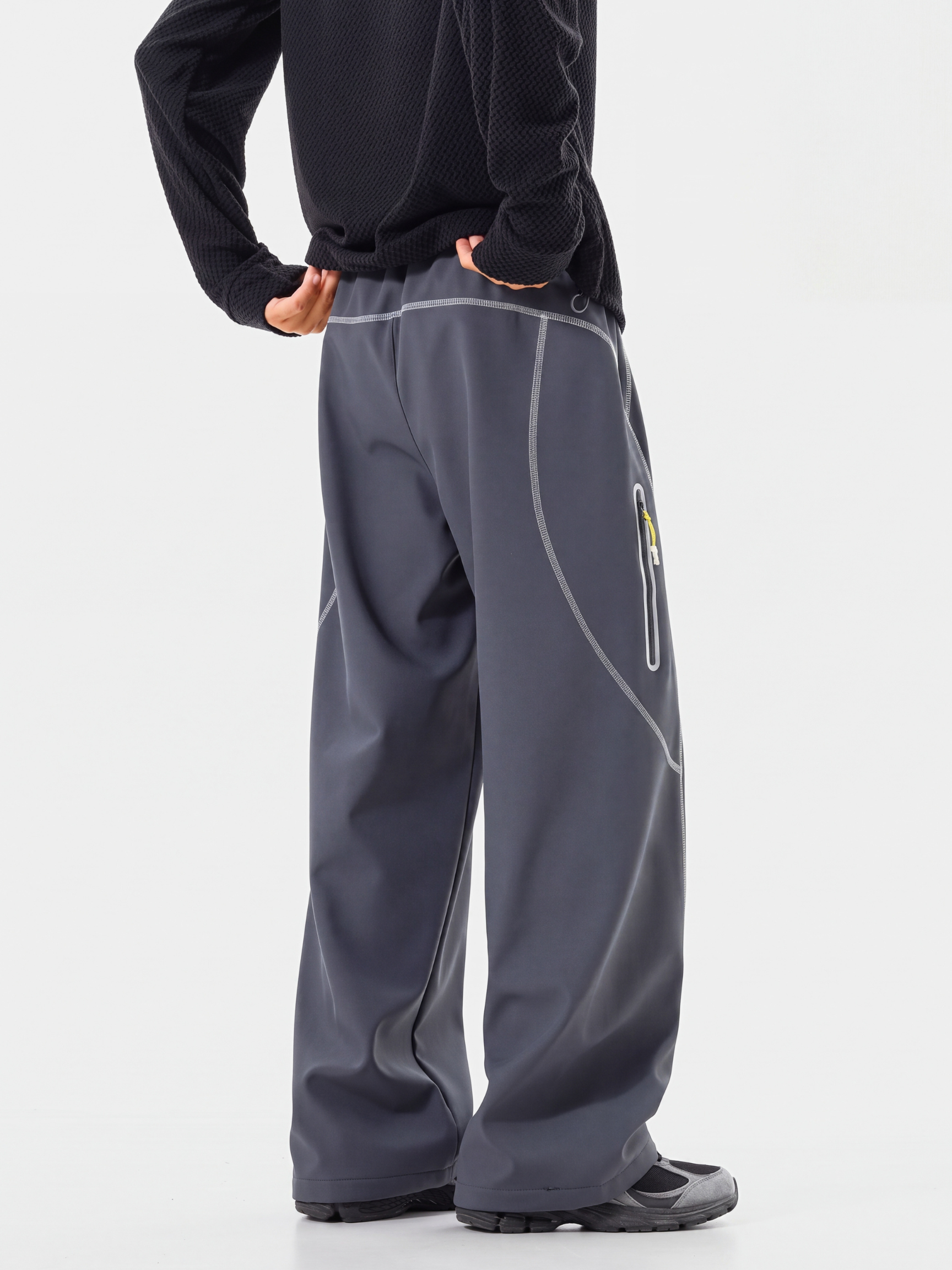 HeatVeil - Water-Repellent Thermal Fleece Windproof Pants