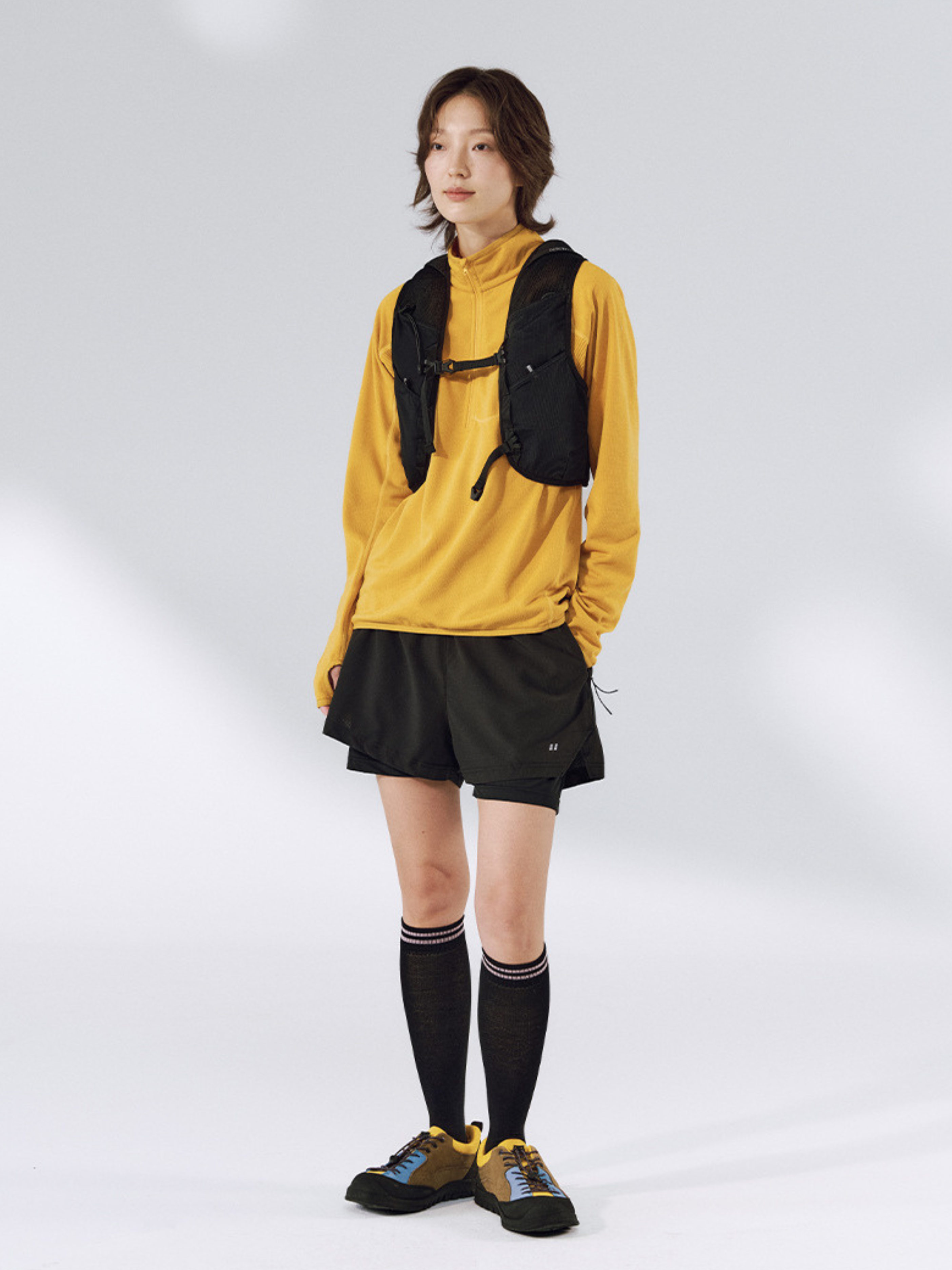 Shadowfern - Lightweight Thermal Half-Zip Sweatshirt