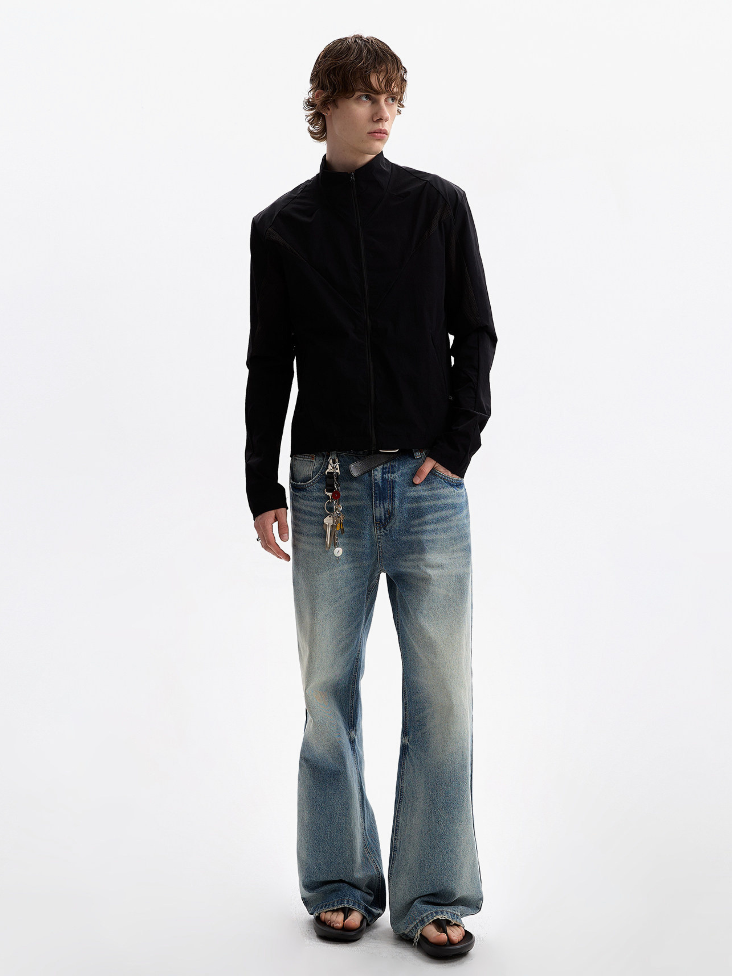 Claytrail - Men's UPF50+ Mesh Breathable Stand Collar Sun Protection Jacket