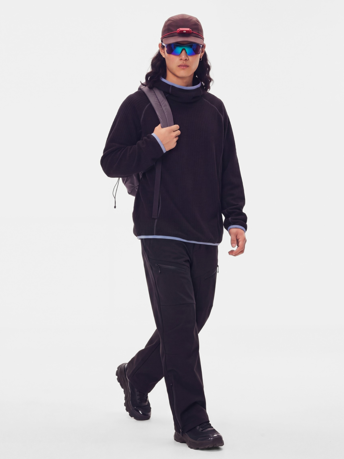 AlpineShift - Men's Windproof Fleece-Lined Side-Zip Softshell Pants