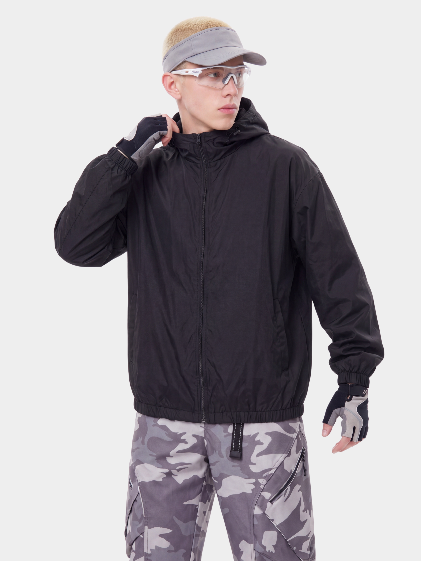 StainOff - Men's UPF 50+ Teflon™ Hooded Sun Protection Jacket