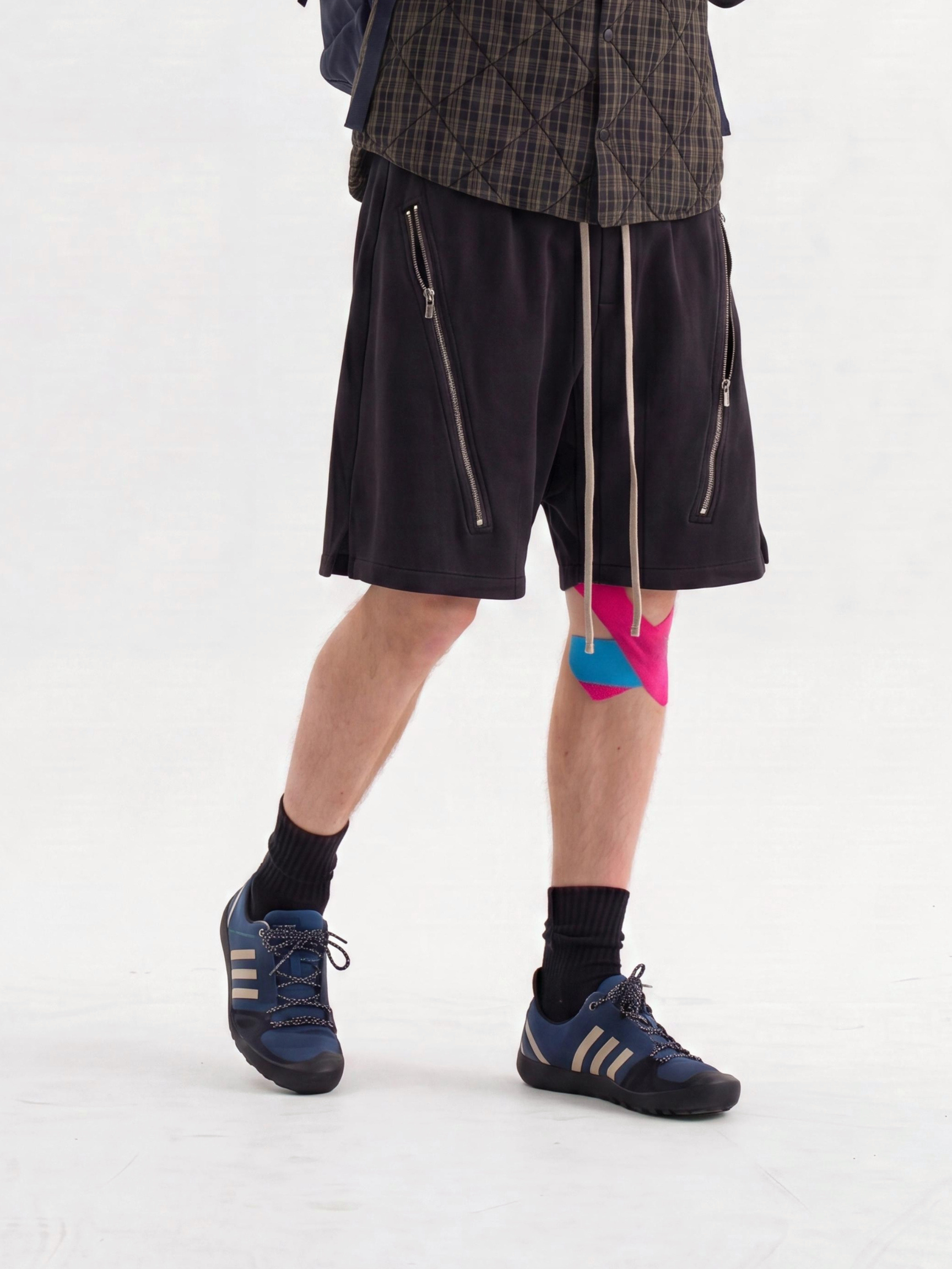 BaseRope - Men's Zipper Slit Shorts