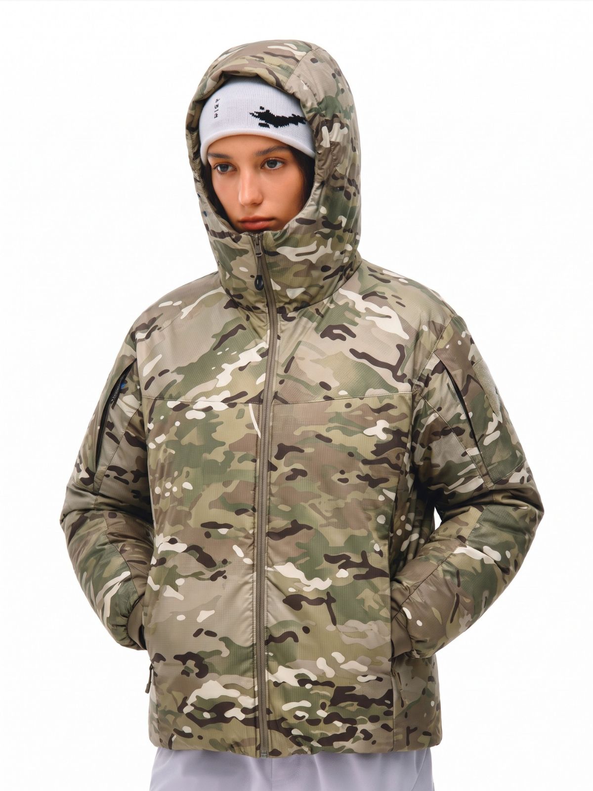Barkcrack - Lightweight Wind-Resistant Hooded Insulated Jacket