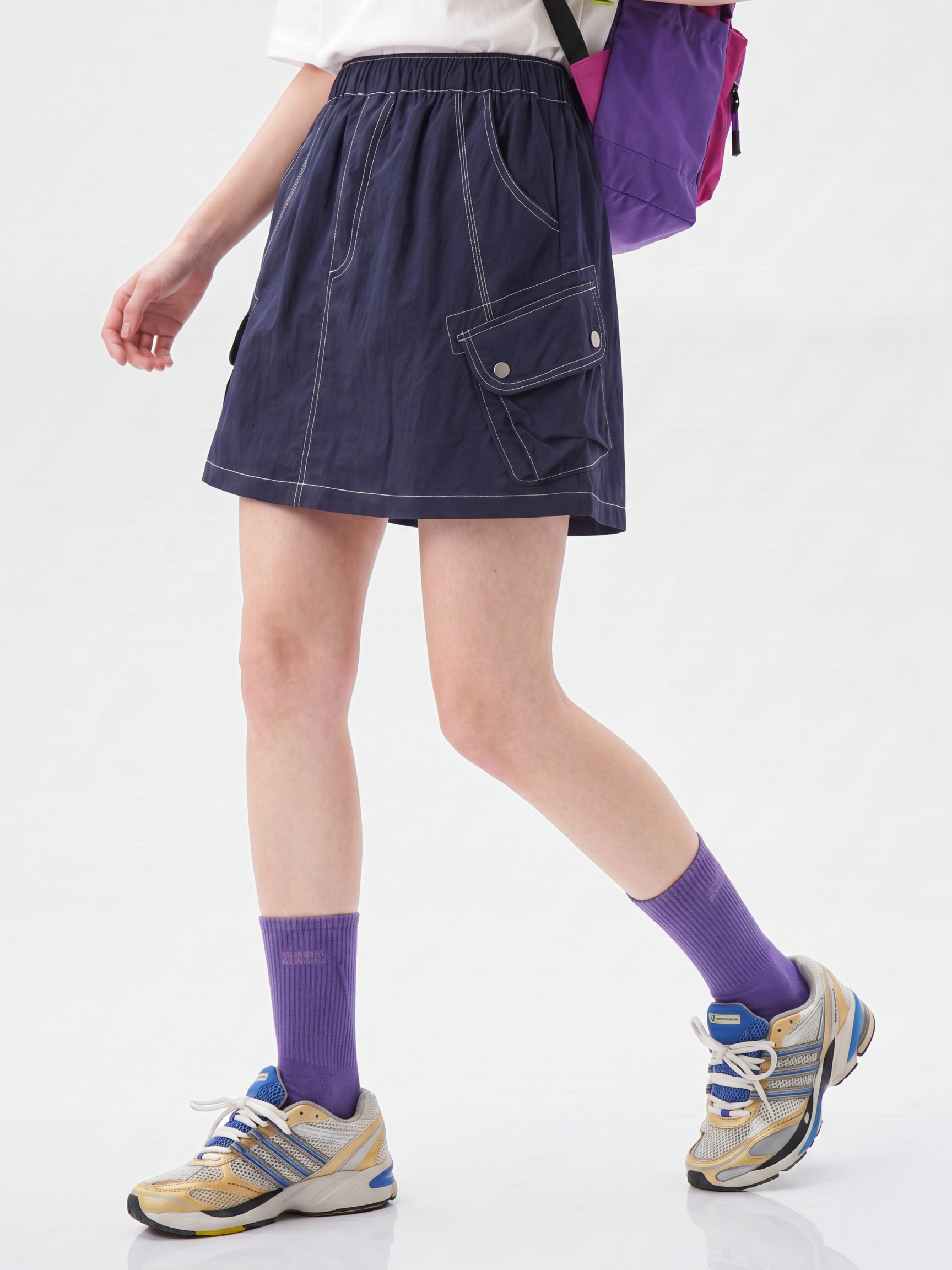 TwilightTie - Women's Anti-Exposure Functional Side Pocket Skirt