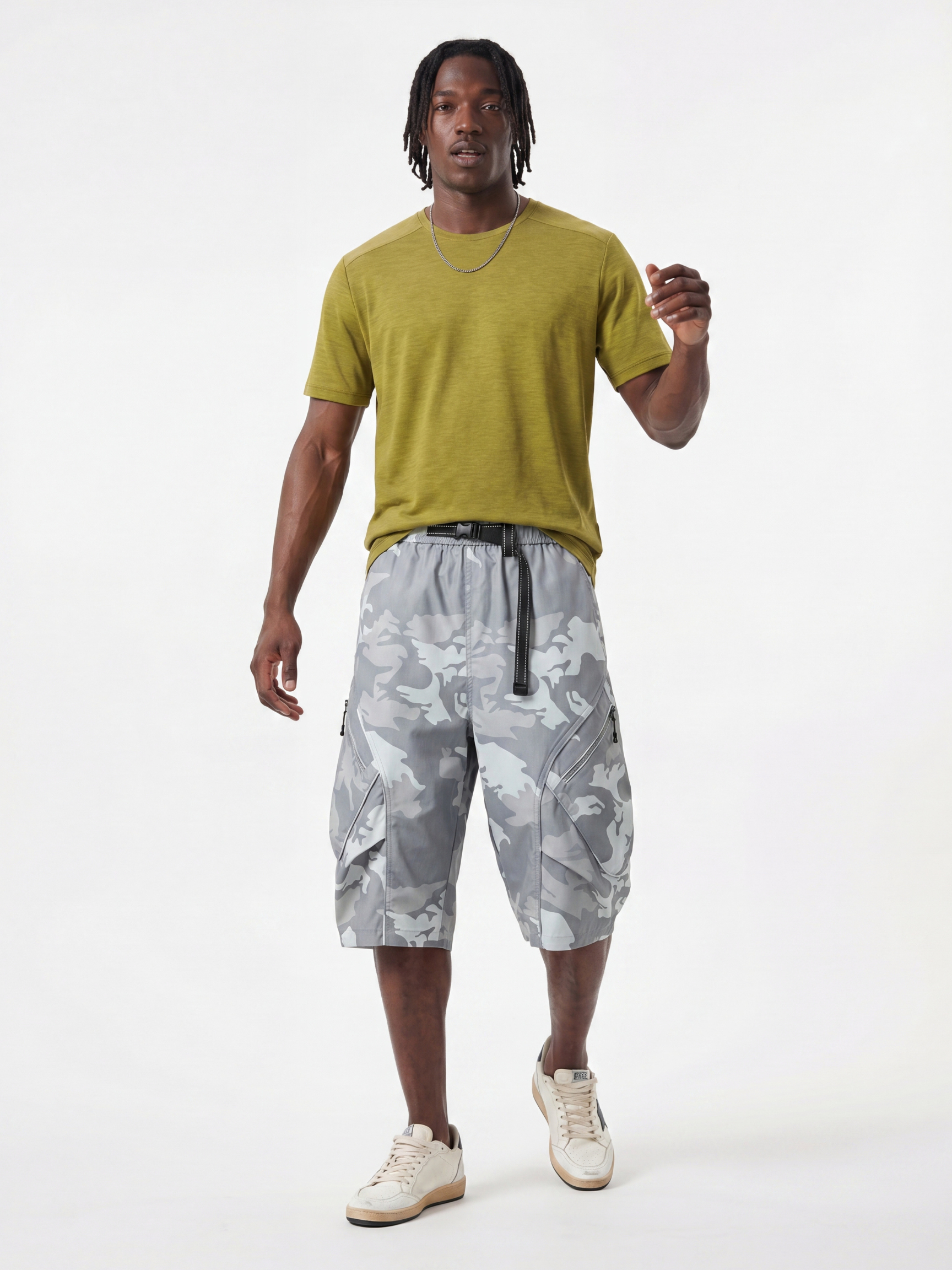 CamoDrift - Unisex UPF 50+ Water-Repellent Camo Wide-Leg Utility Pants