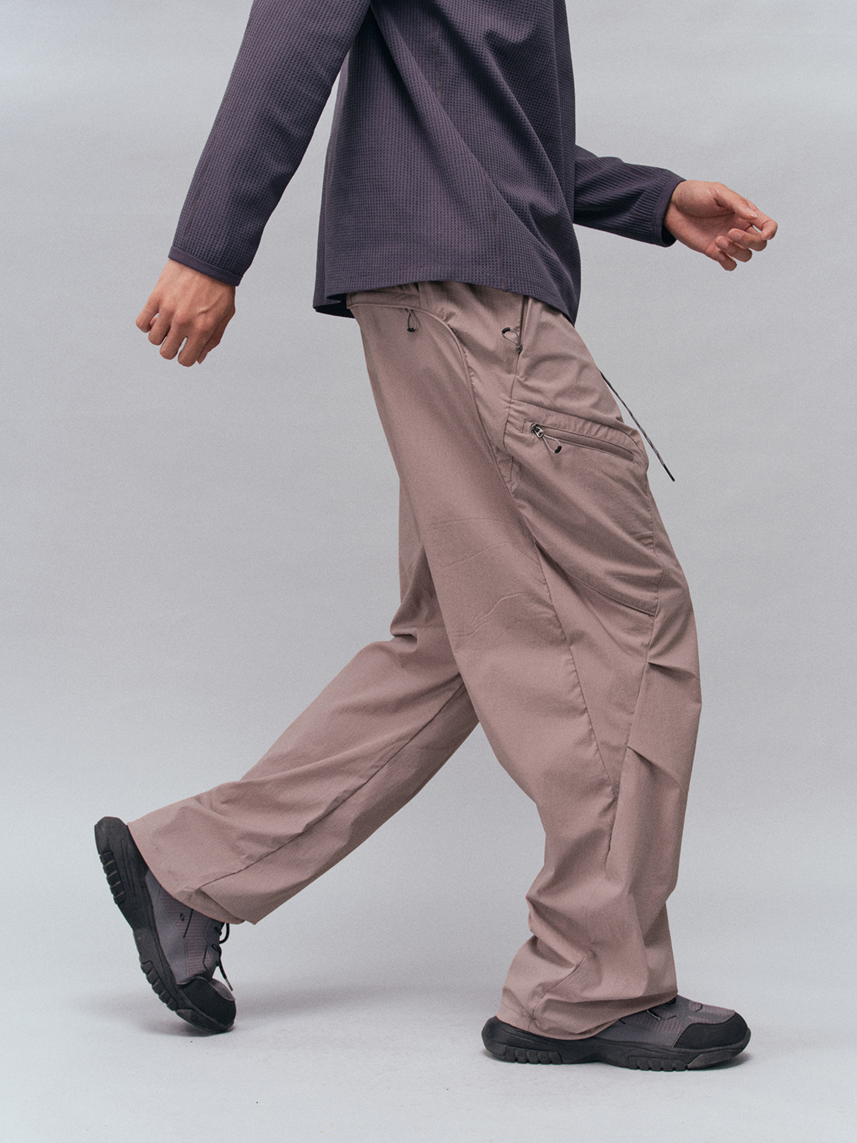 Emberfire - Unisex Water-Repellent Multi-Pocket Drawstring Utility Pants