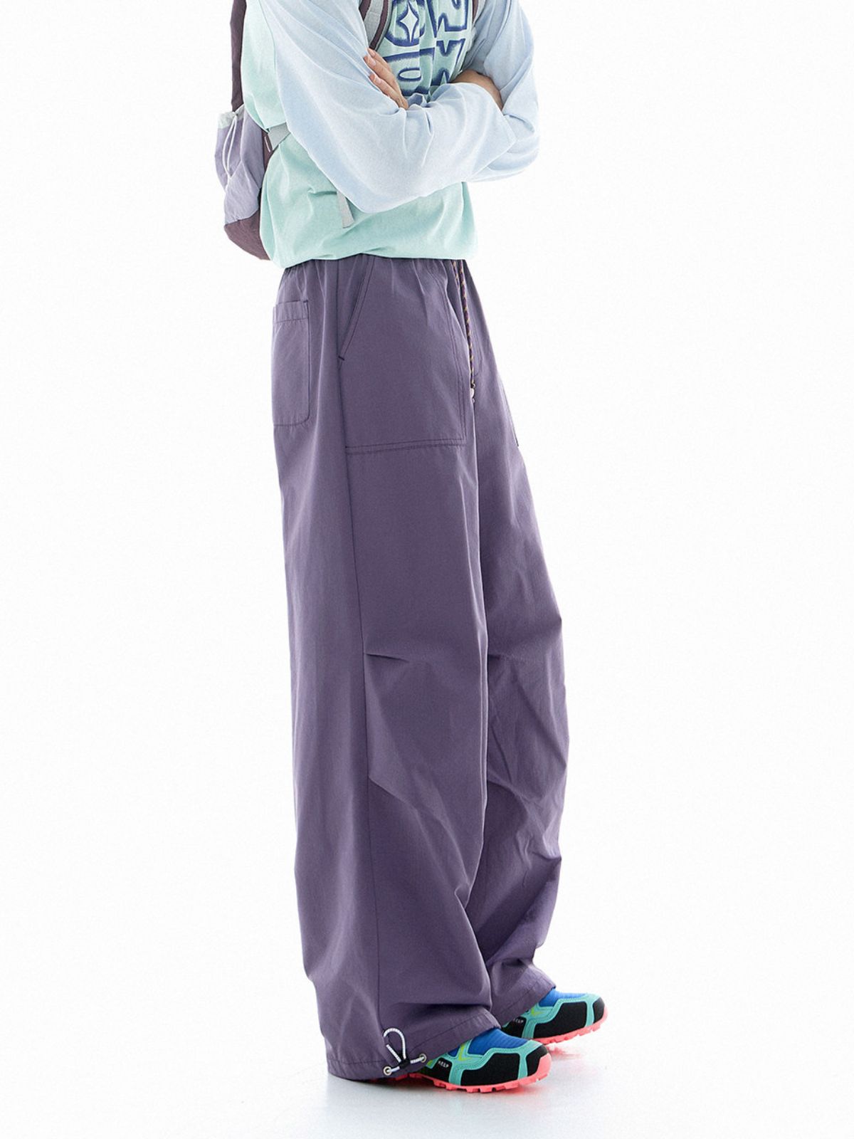 Spireclimb - Wind-Resistant Straight-Leg Paratrooper Pants