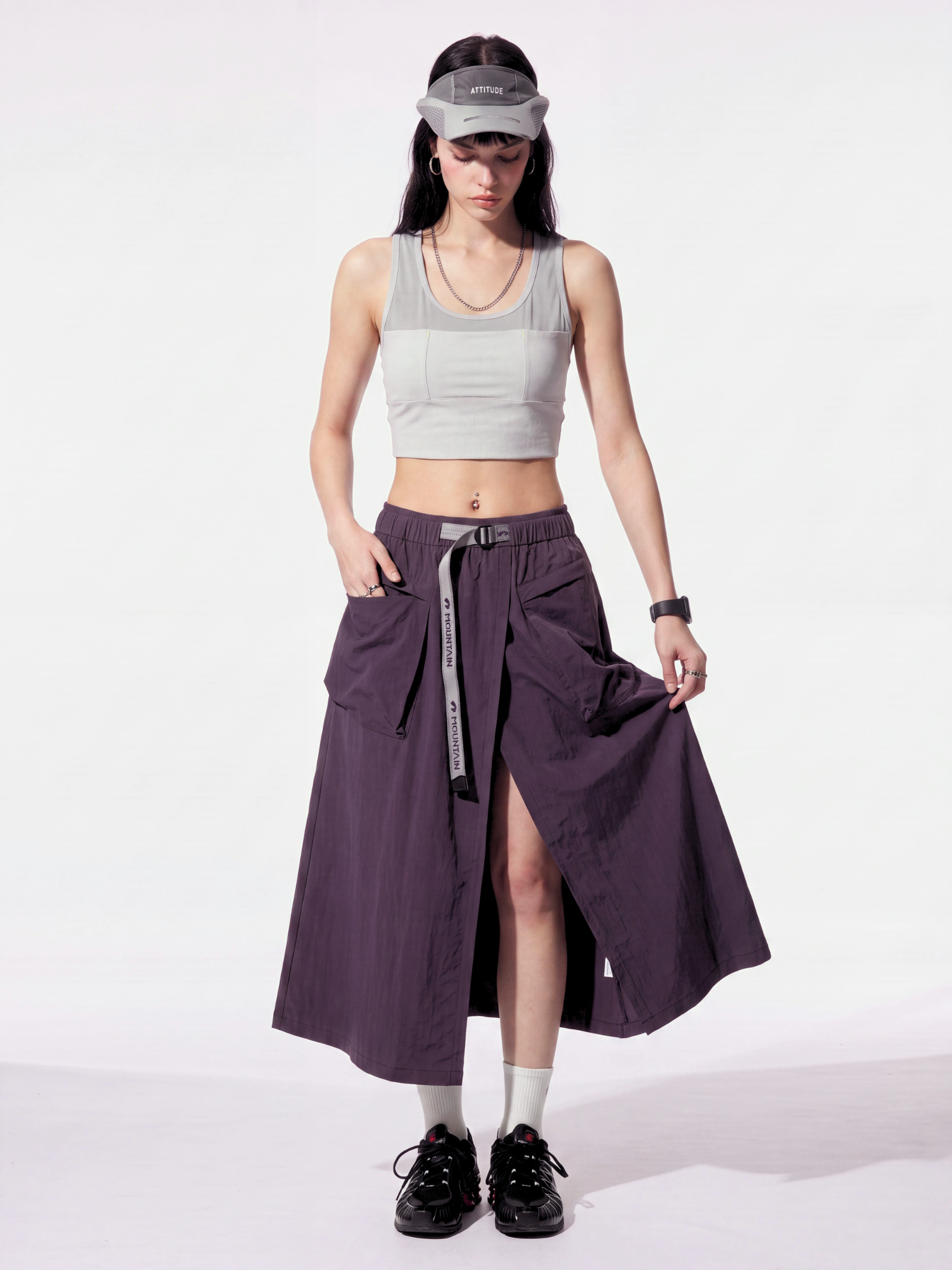 FloatDual - Women's Water-Repellent Quick-Dry Color-Block Outdoor Skirt