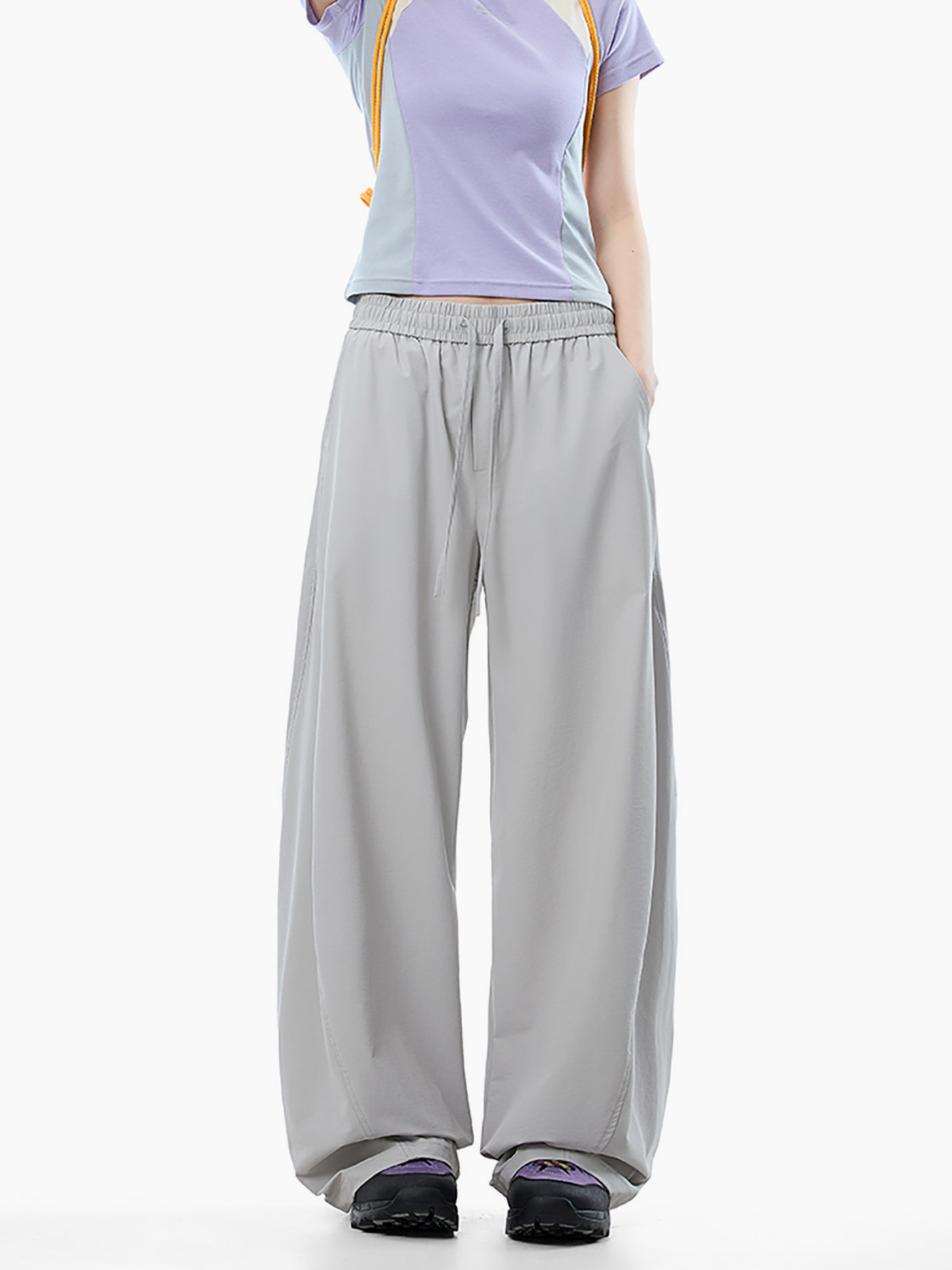 HaloFlow - Women's Breathable Cooling Curved-Leg Sport Pants