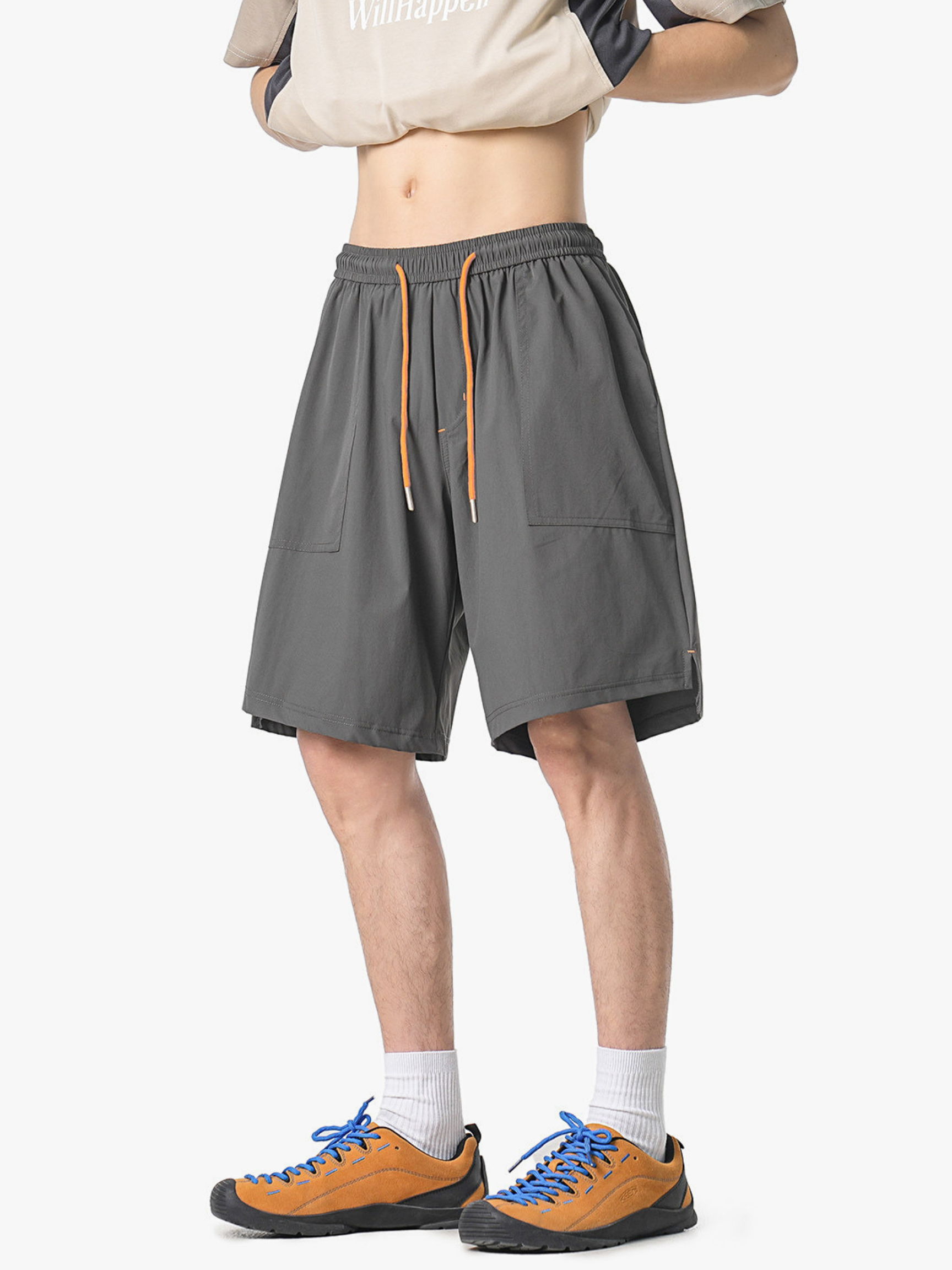 FrostShell - Cooling Breathable Wide-Leg Shorts