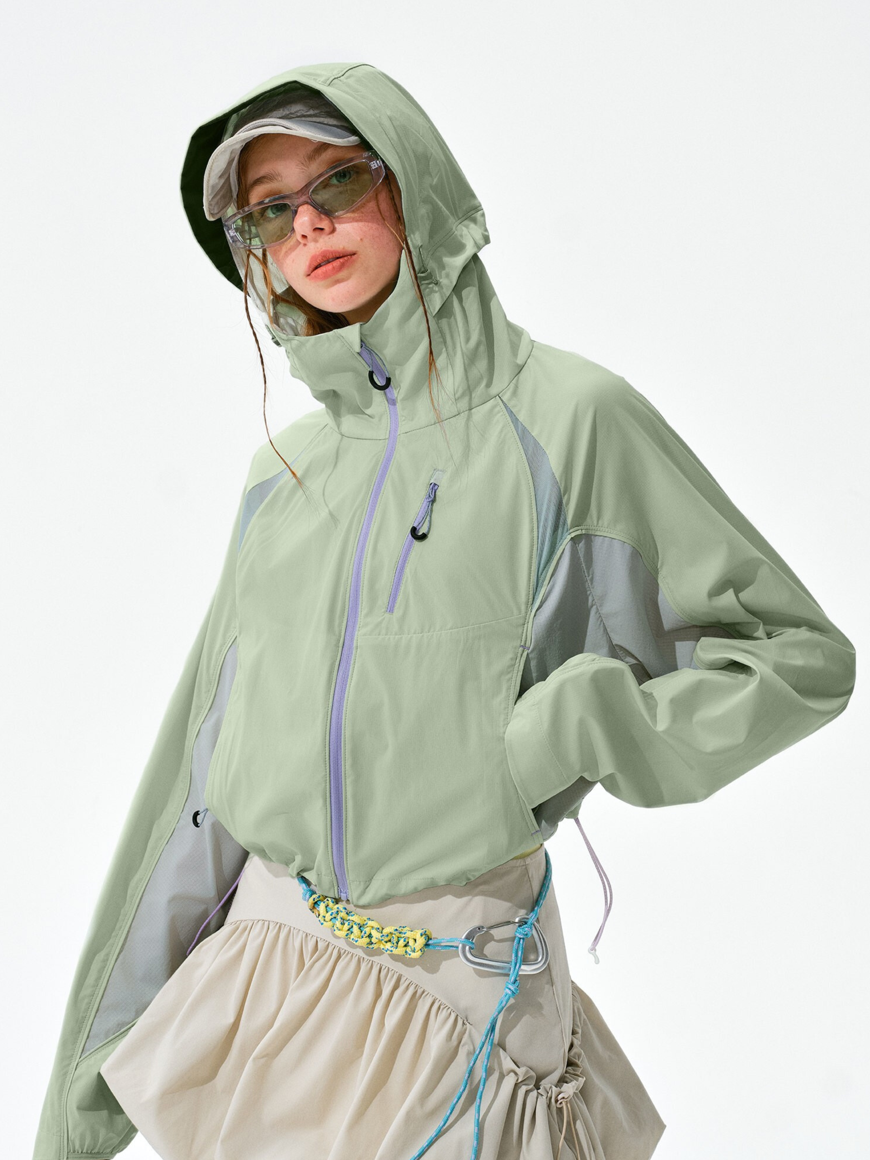 CampGrill - Women's UPF50+ Sun Protection C6 Water-Repellent Jacket