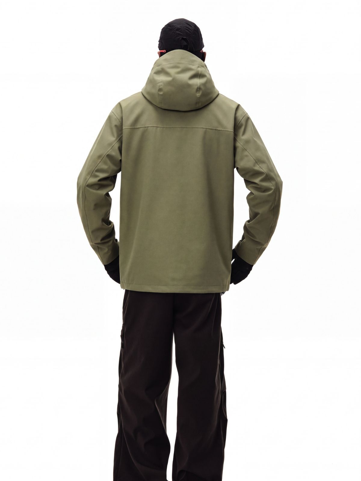 AshVault - Unisex 5,000mm Waterproof Windproof Seam-Sealed Shell Jacket