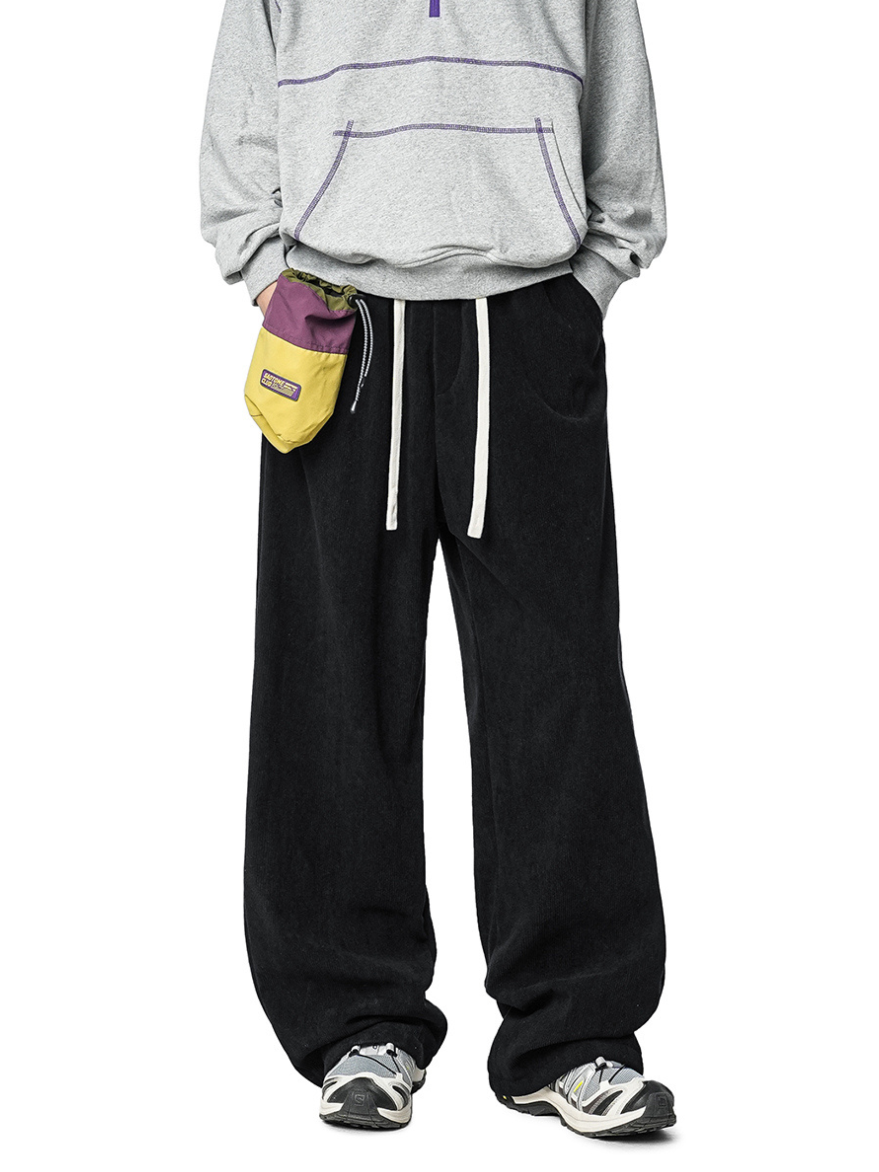 Shadewood - Women's Loose-Fit Corduroy Straight Pants