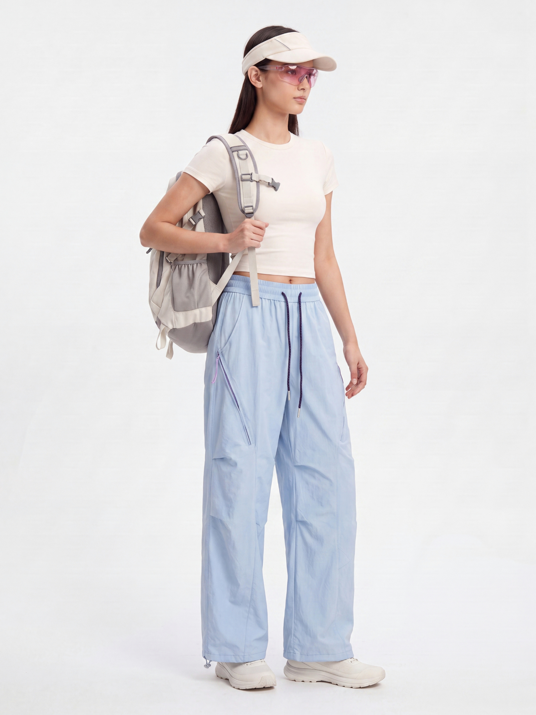 Rampart - Contrast Zip Water-Repellent Lightweight Pants