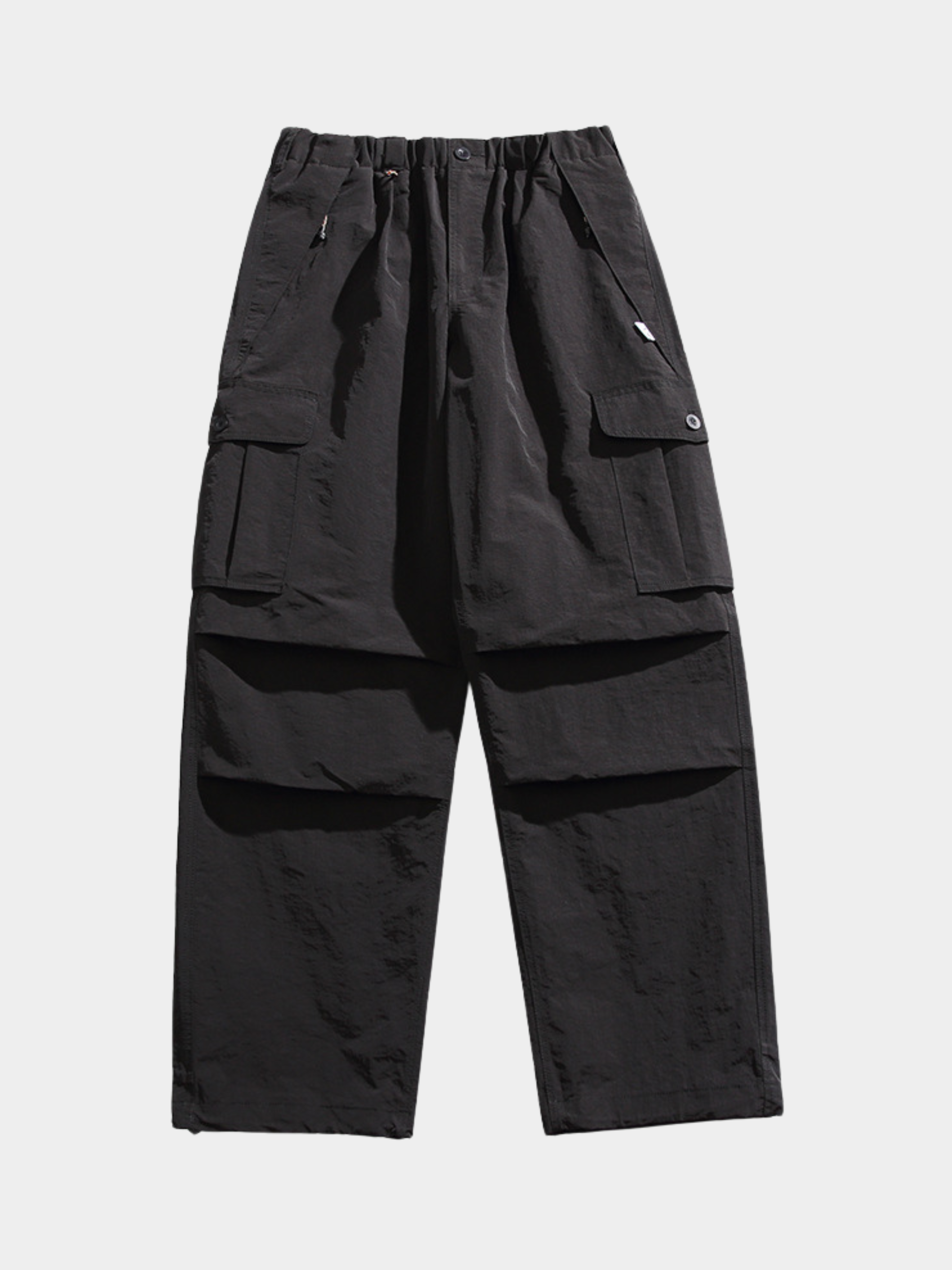 FoxPort - Unisex Loose Fit Fleece-Lined Paratrooper Pants