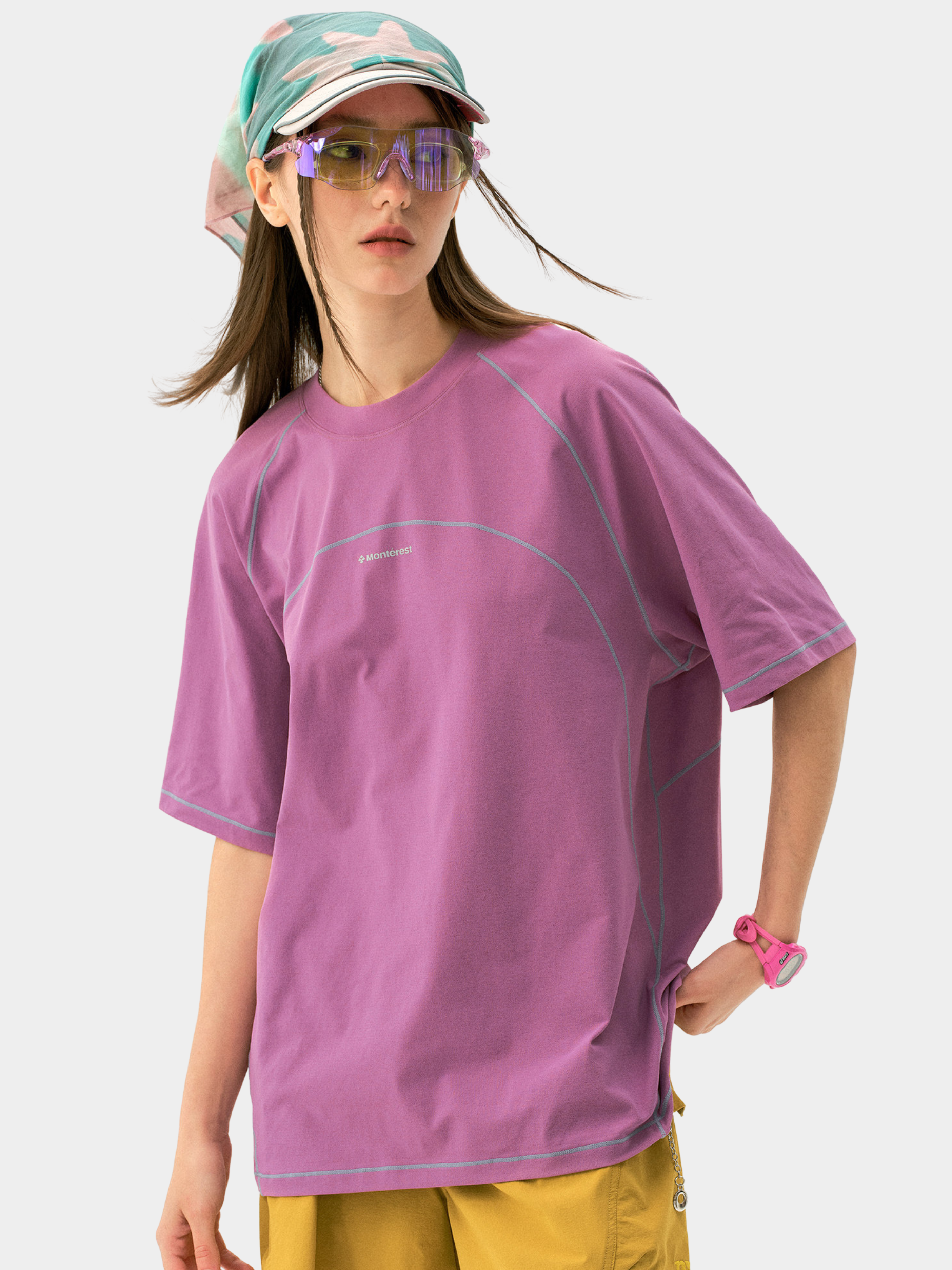Emberreach - UPF50+ Moisture-Wicking Antibacterial Crewneck T-Shirt