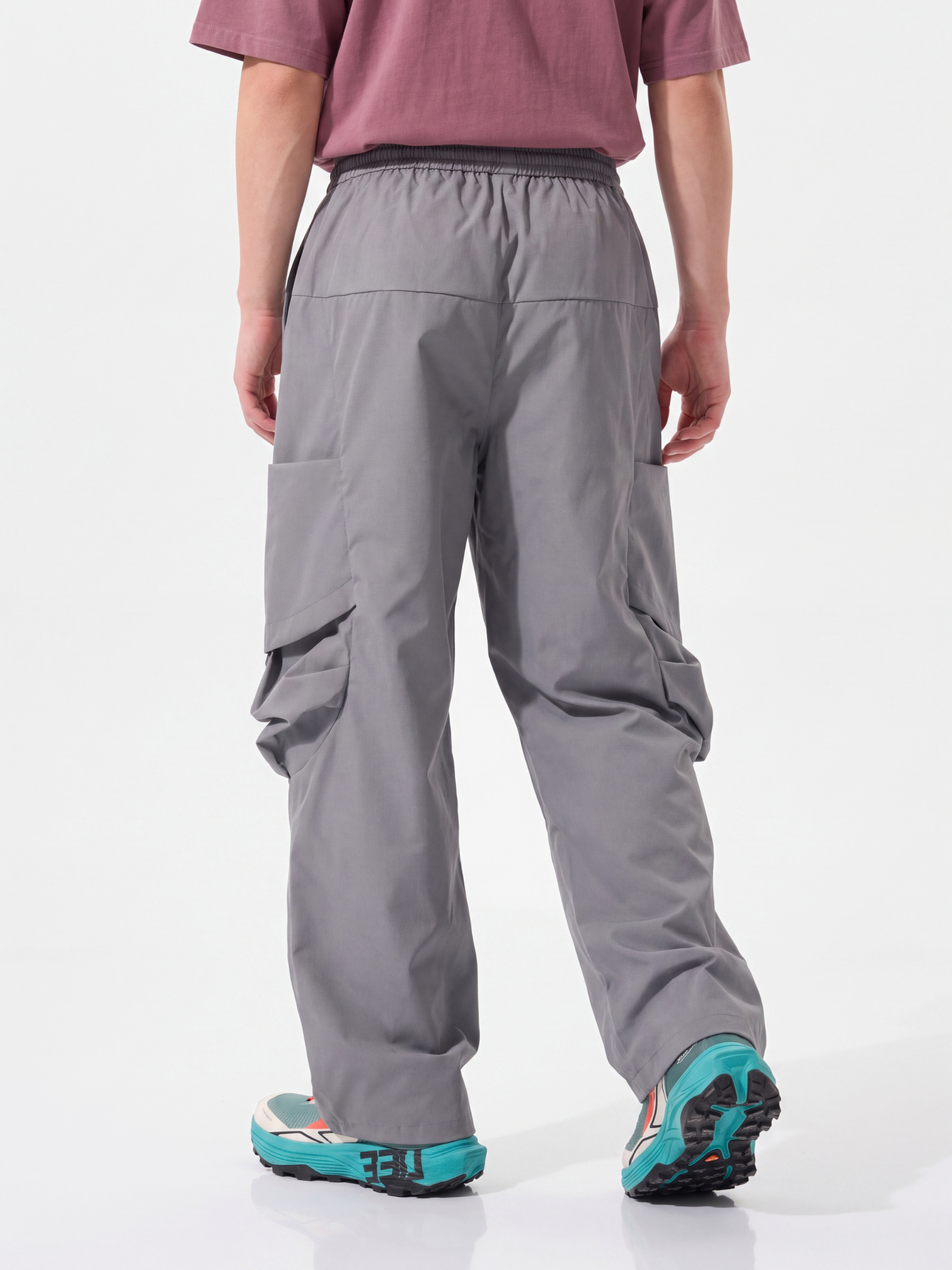 FoldDrift - Unisex Water-Repellent Lightweight Utility Parachute Pants