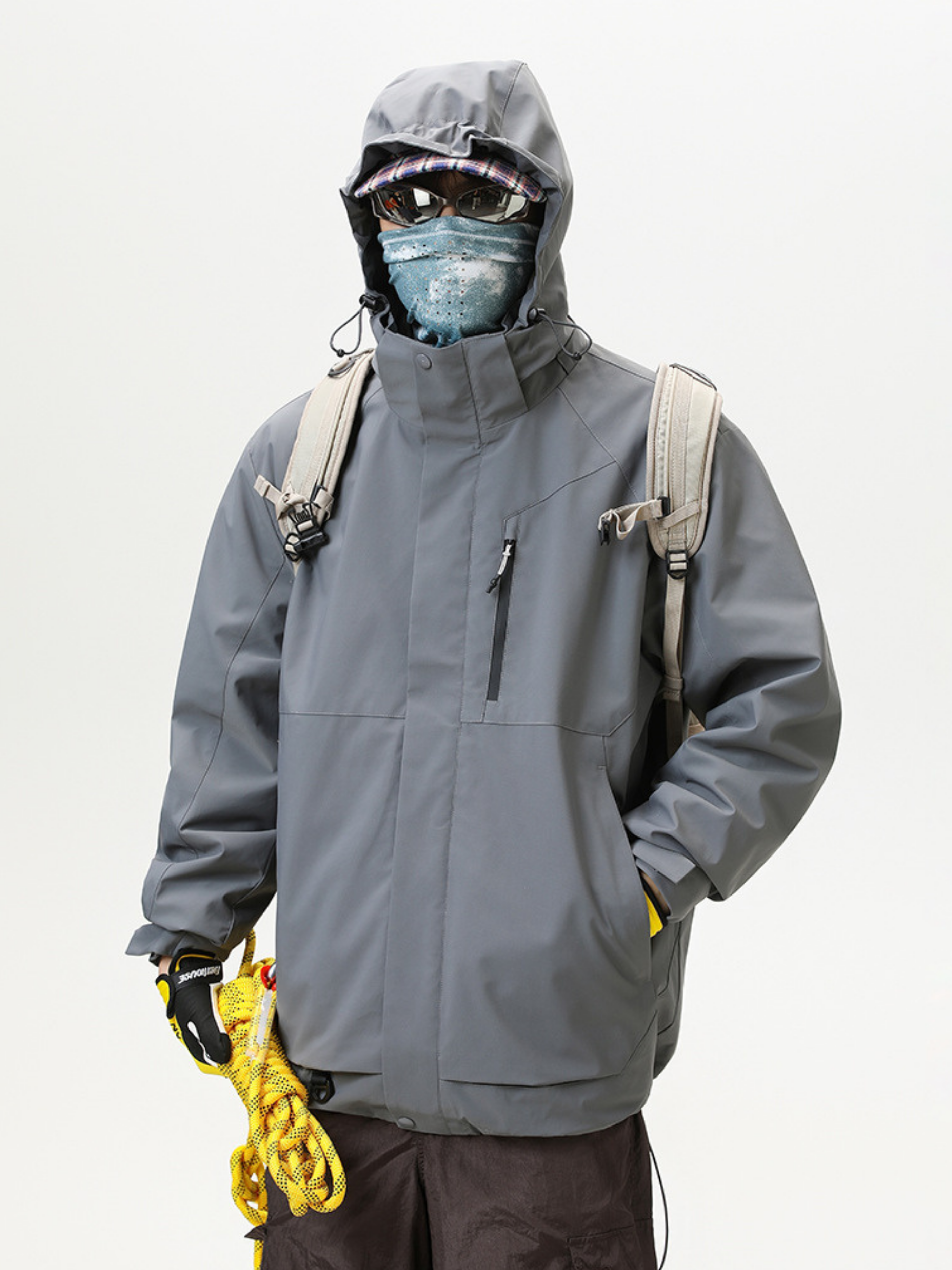 Spirewood - Unisex 3-in-1 Detachable Utility Jacket