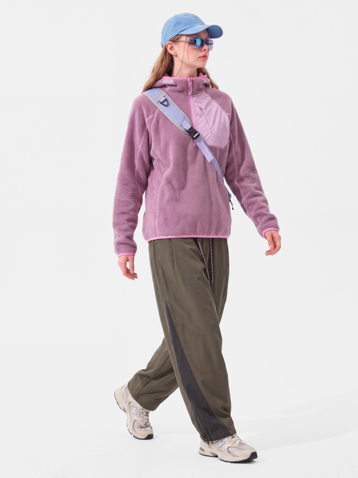 LiteDrift - Unisex Lightweight Textured Fleece Hooded Sweatshirt