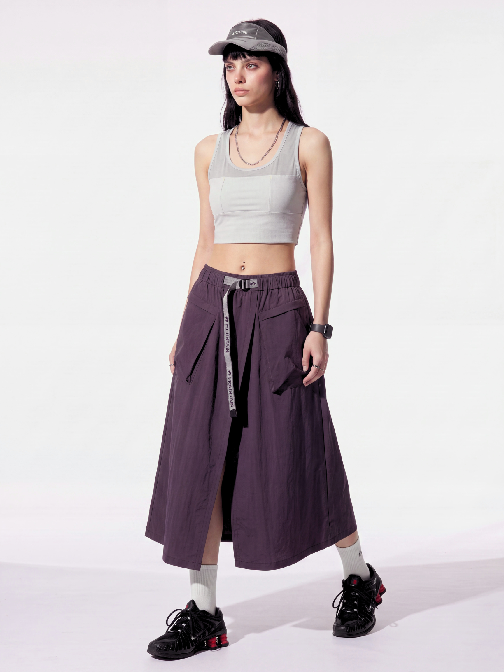 FloatDual - Women's Water-Repellent Quick-Dry Color-Block Outdoor Skirt