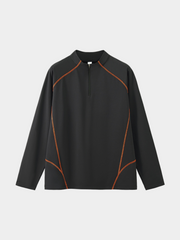 HeatCoat - Men's Windproof High-Neck Half-Zip Base Layer